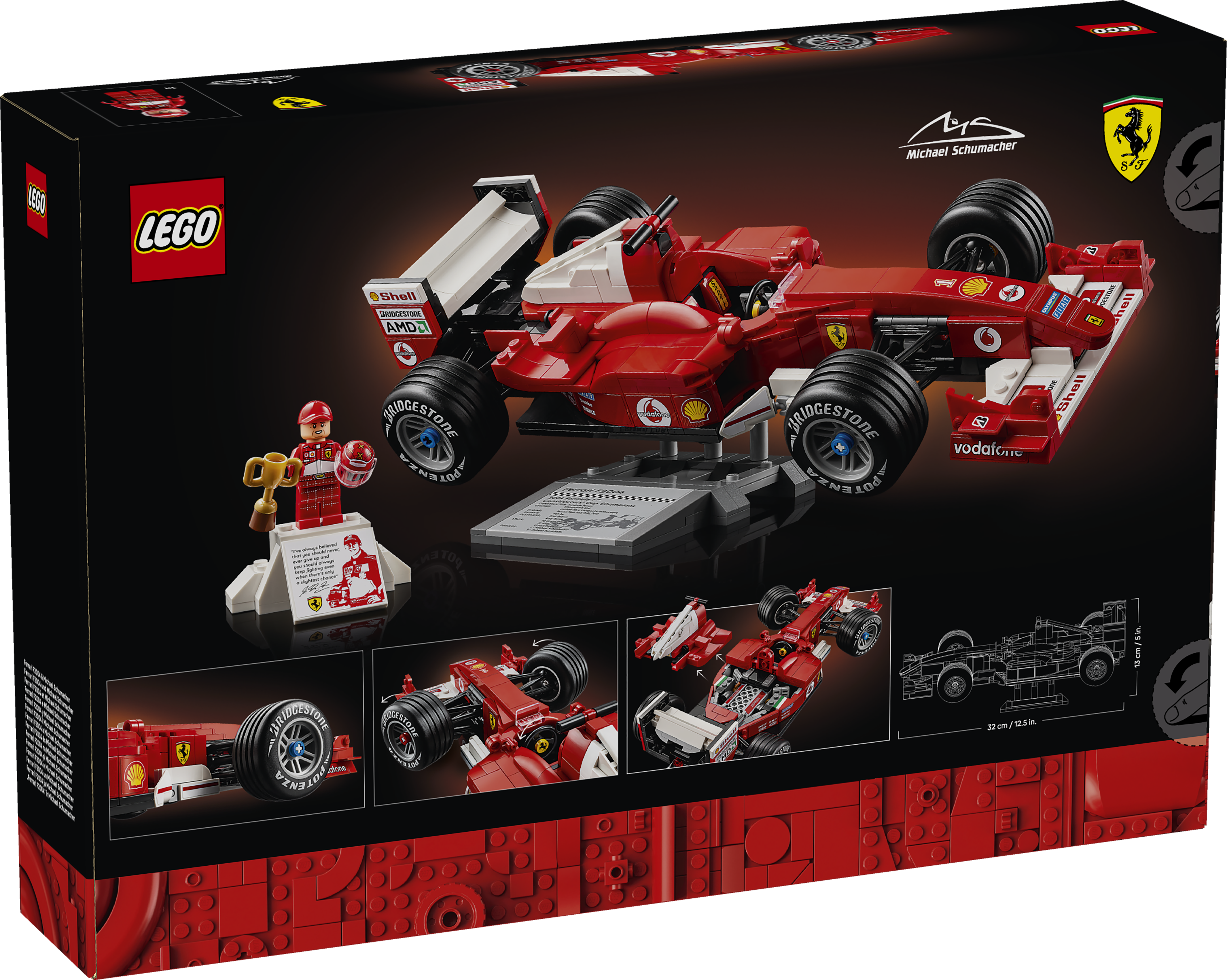 LEGO 11375 Ferrari F2004 und Michael Schumacher