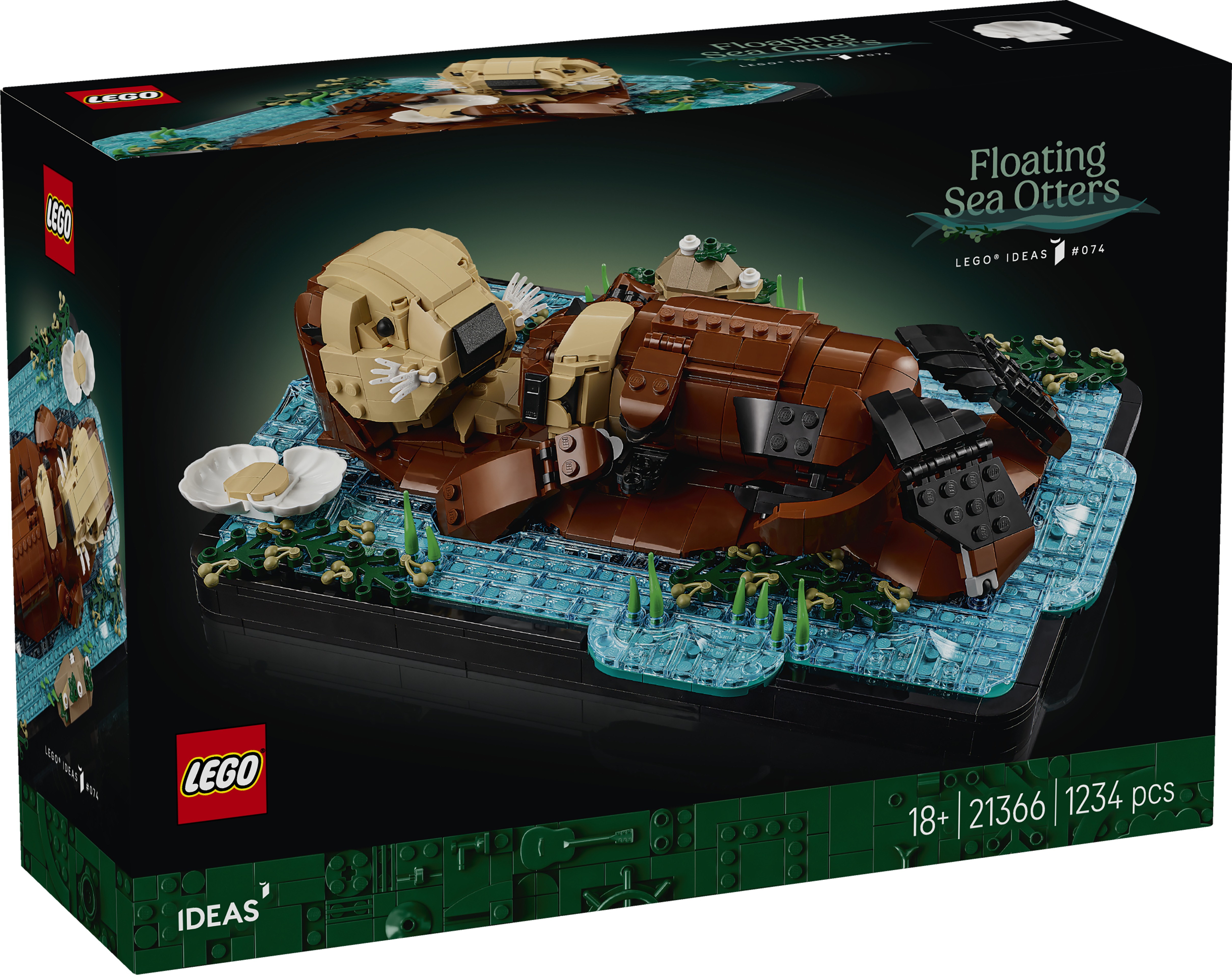 LEGO 21366 Schwimmende Otter