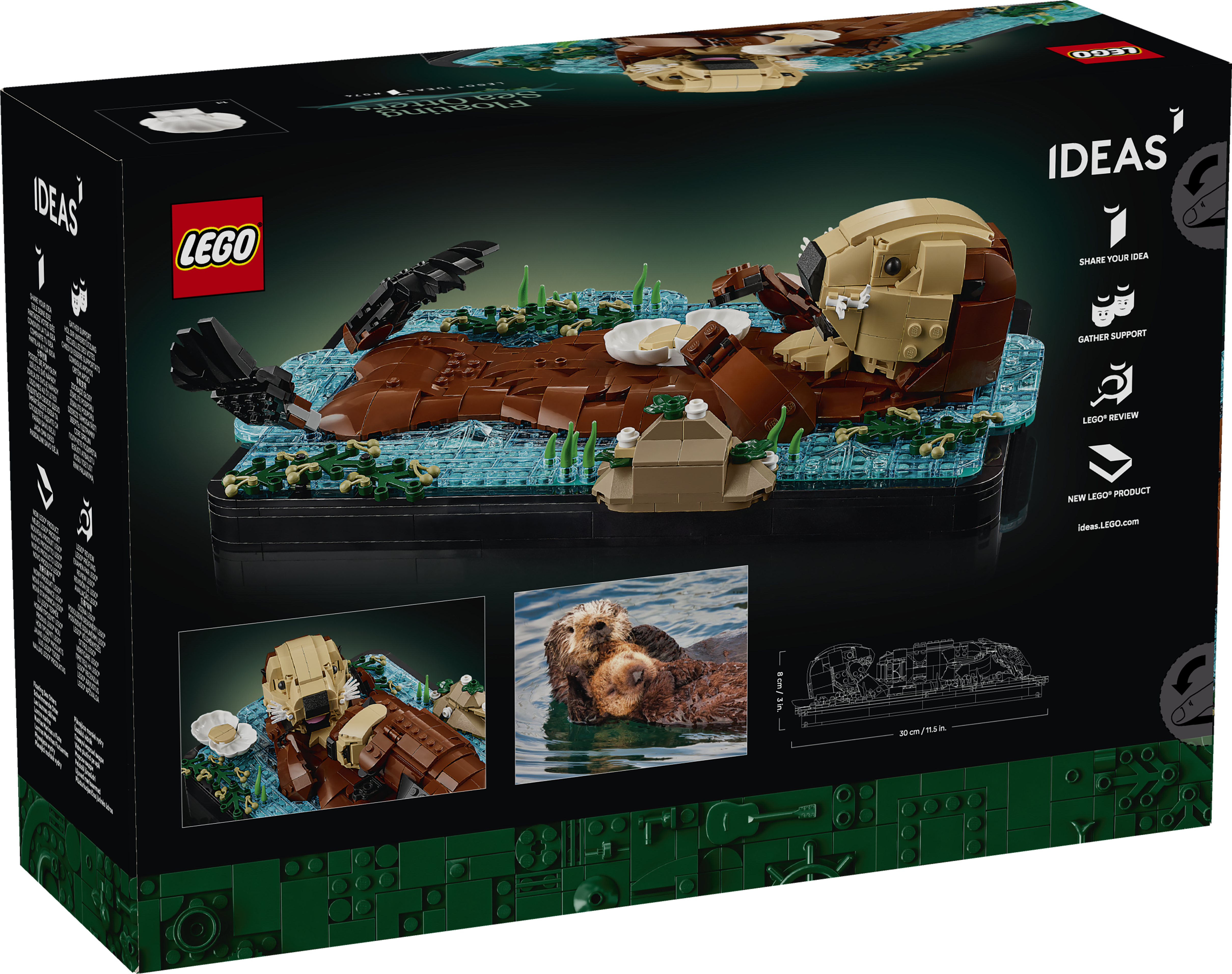 LEGO 21366 Schwimmende Otter