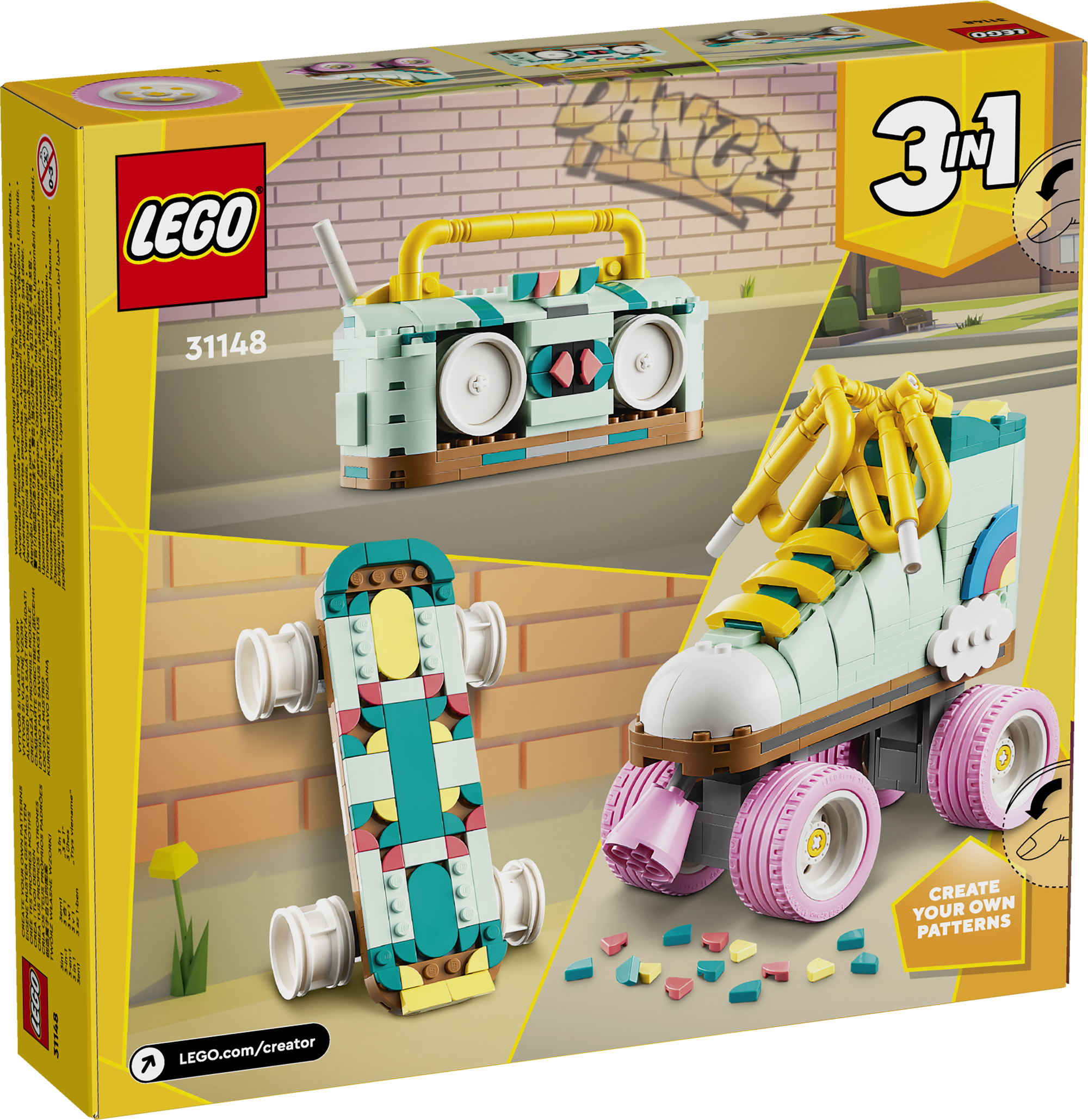 LEGO 31148 Rollschuh