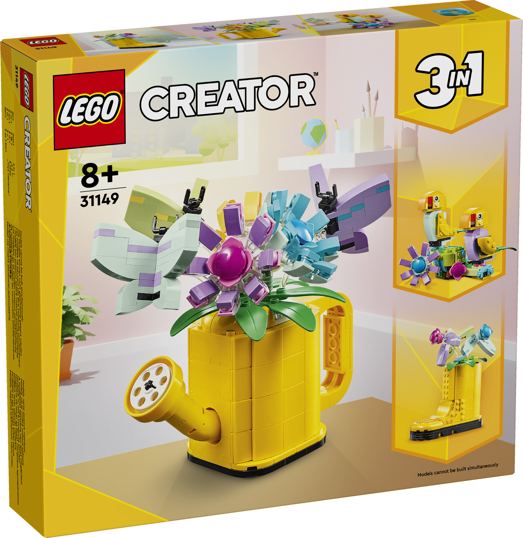 LEGO 31149 Gießkanne mit Blumen