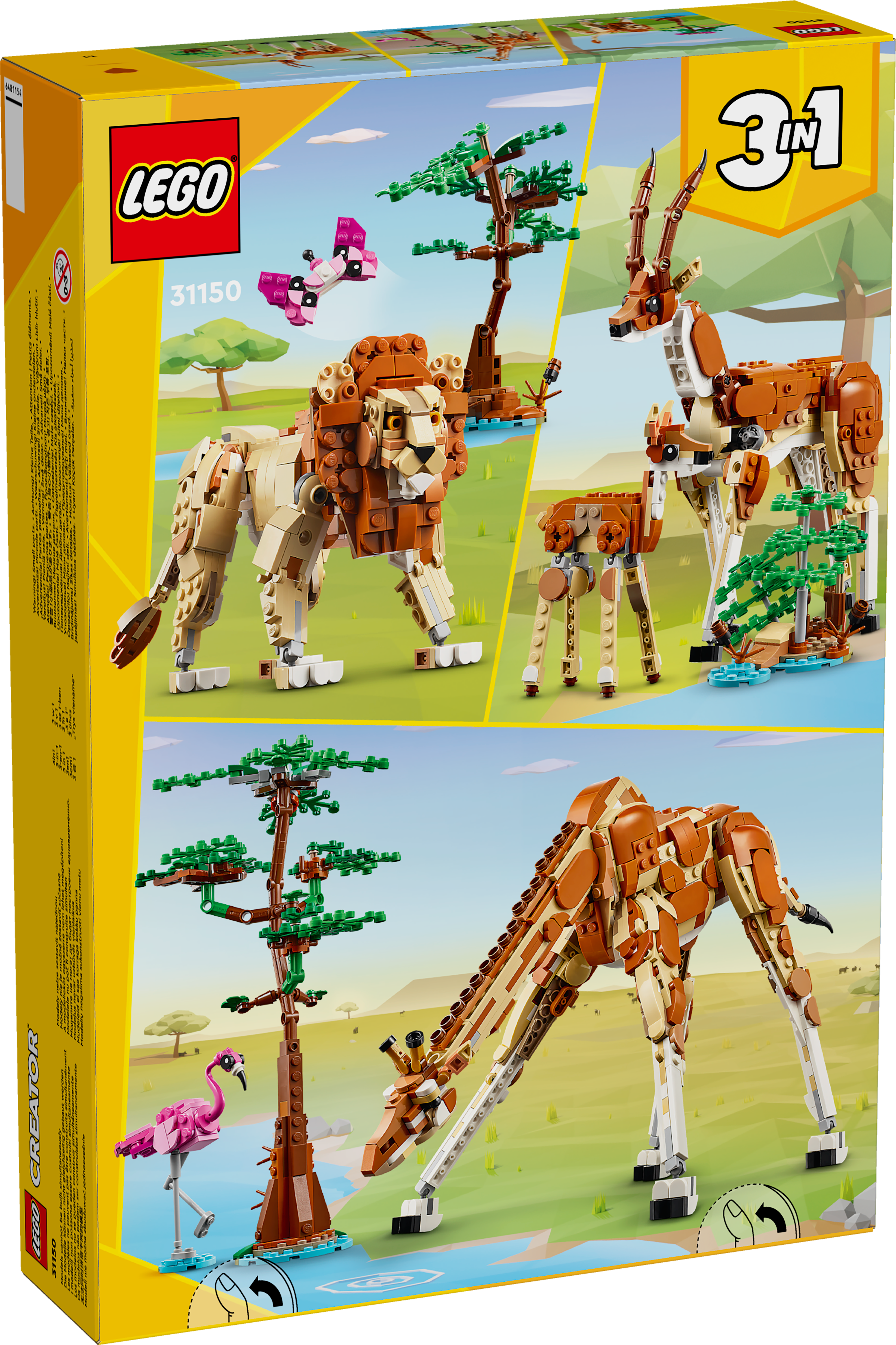 LEGO® Creator 31150 Tiersafari
