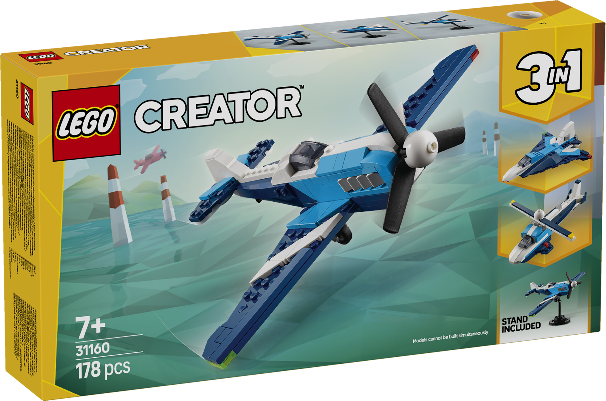 LEGO 31160 Flieger: Rennflugzeug