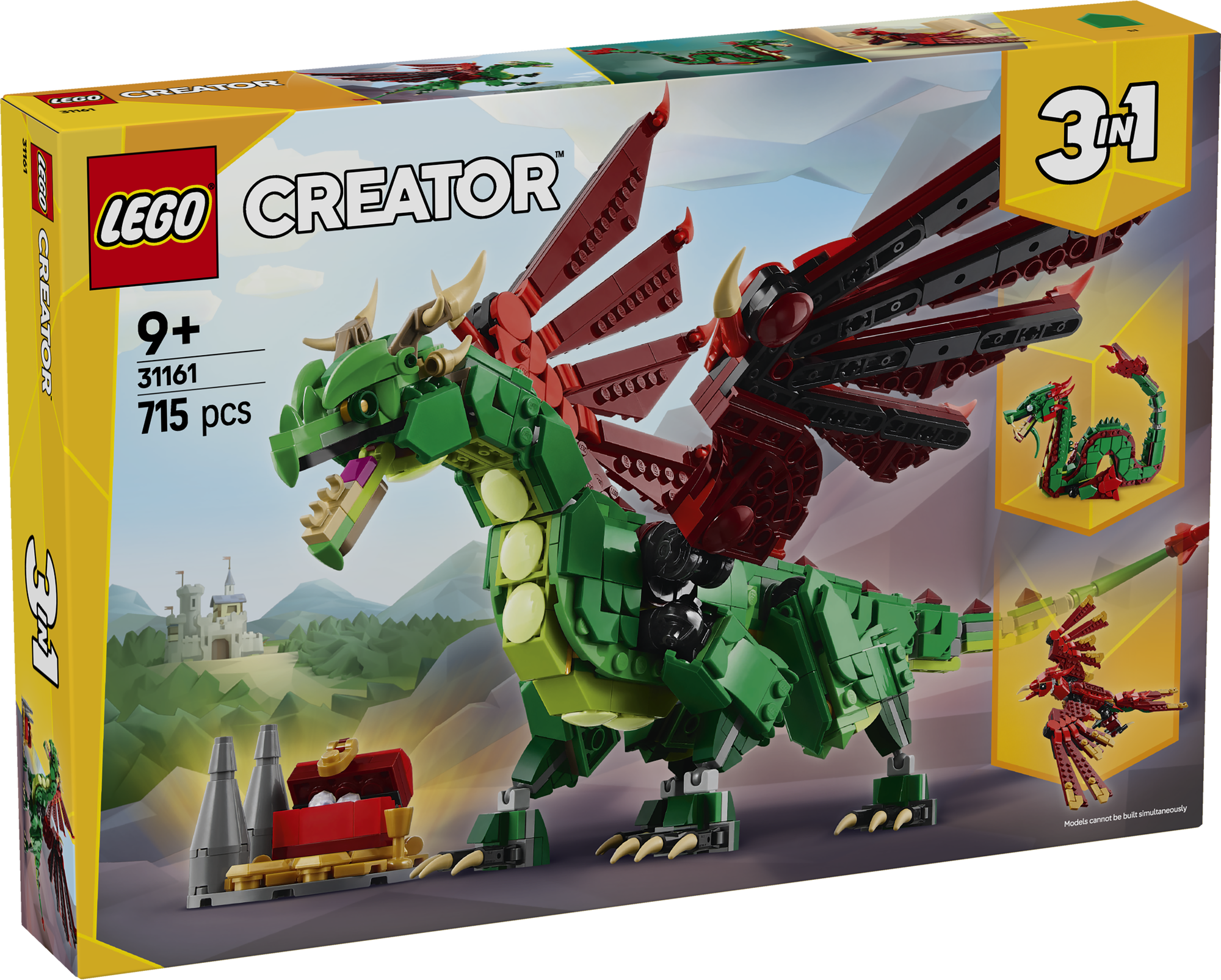 LEGO 31161 Grüner Drache