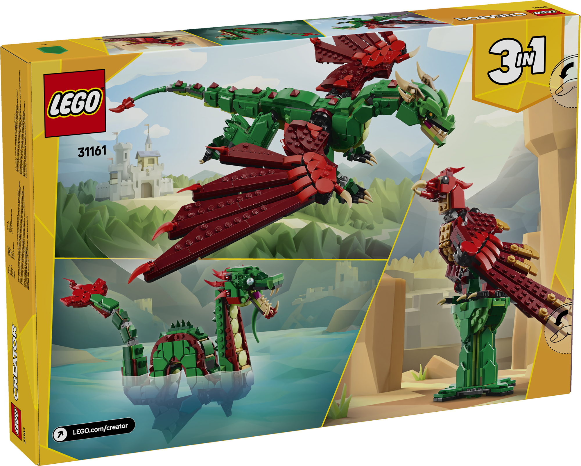 LEGO 31161 Grüner Drache