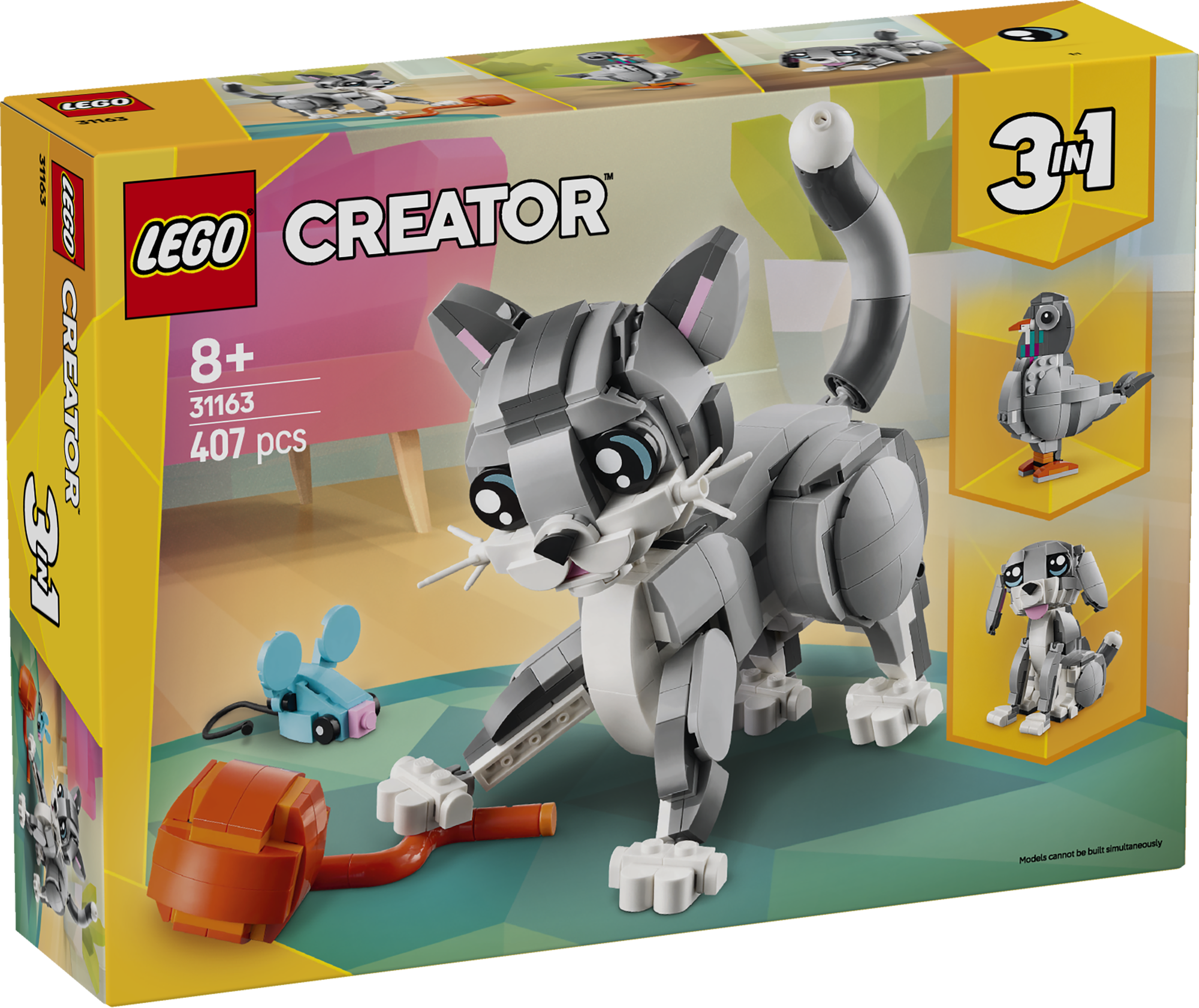 LEGO 31163 Graue Katze