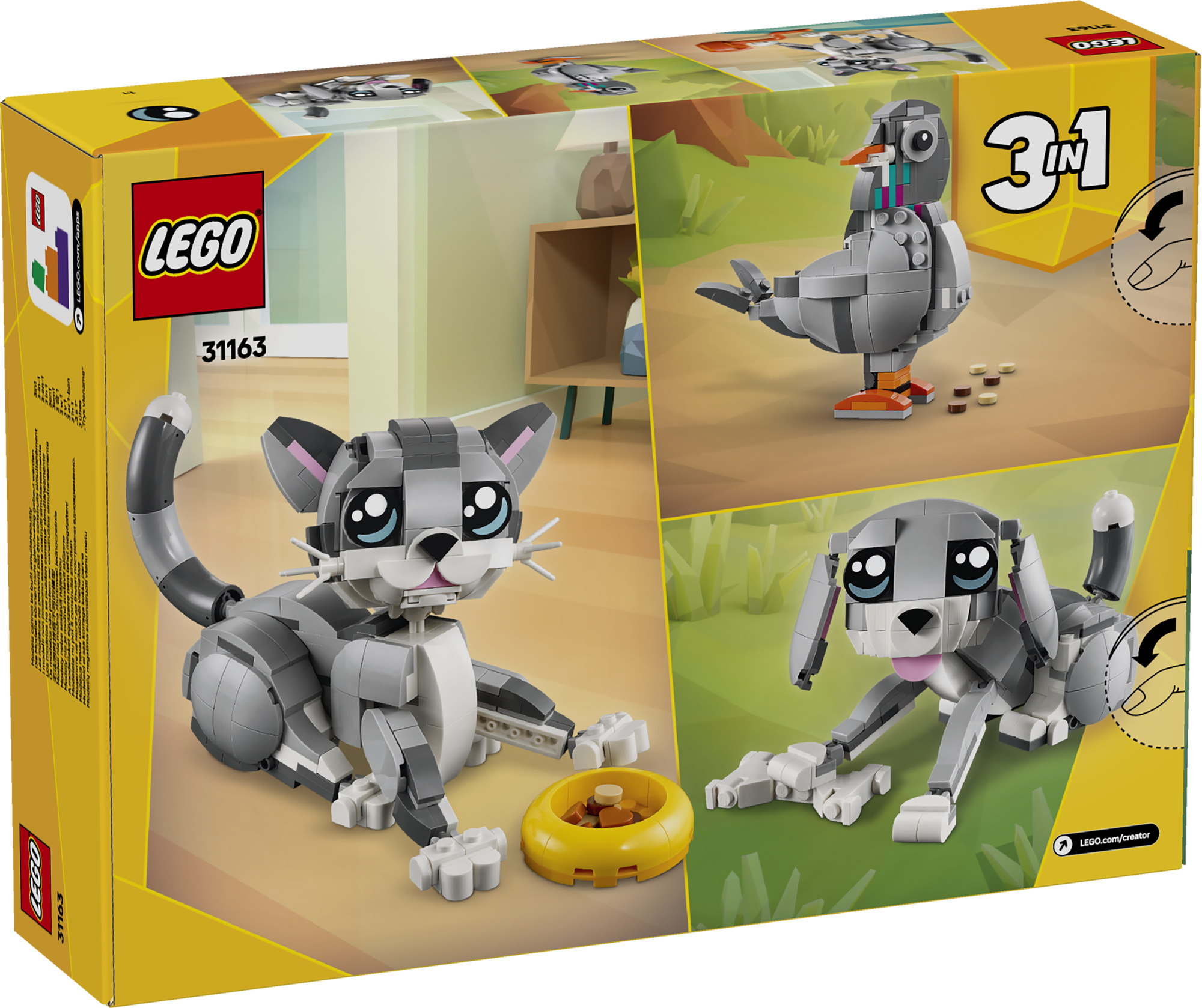 LEGO 31163 Graue Katze