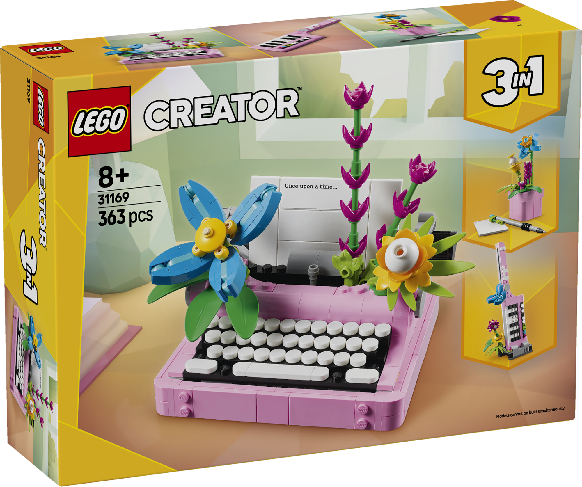 LEGO 31169 Schreibmaschine mit Blumen