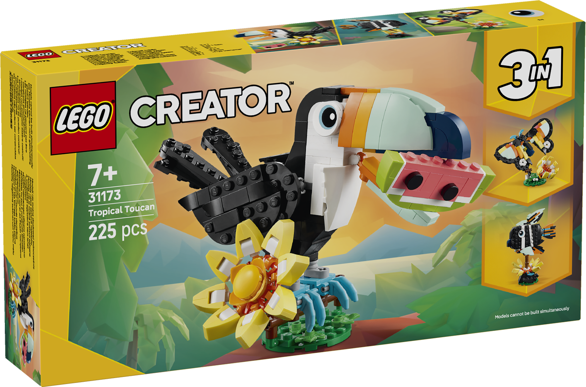 LEGO 31173 Wilde Tiere: Tropischer Tukan
