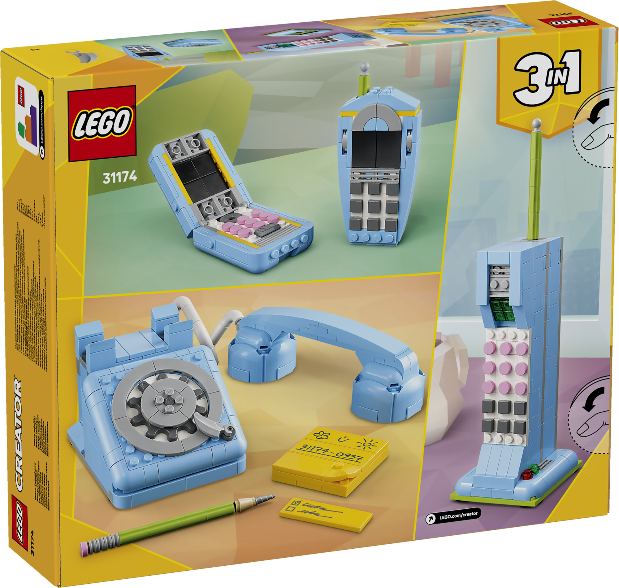 LEGO 31174 Retro-Telefon
