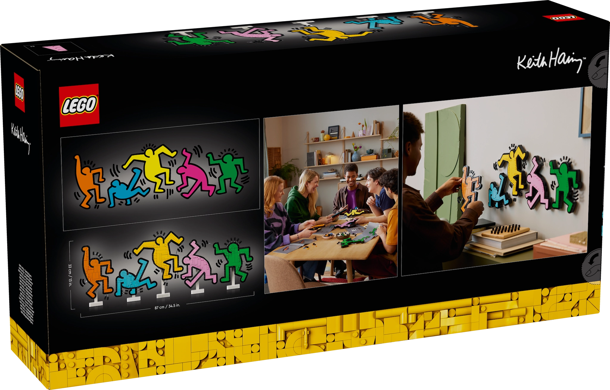 LEGO® ART 31216 Keith Haring – Tanzende Figuren