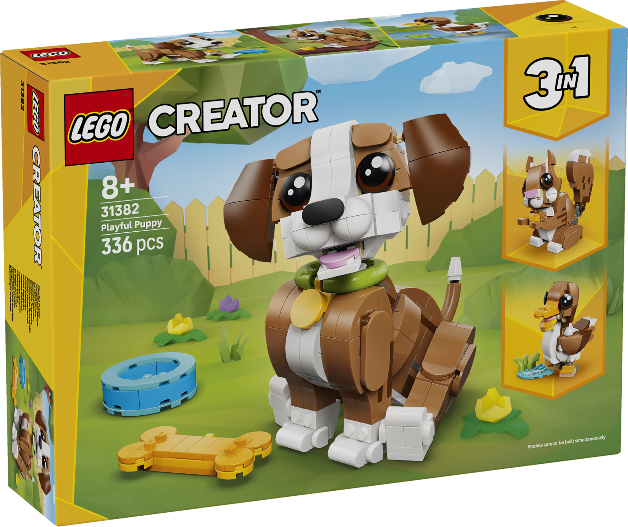 LEGO 31382 Niedliche Tiere: Verspielter Welpe