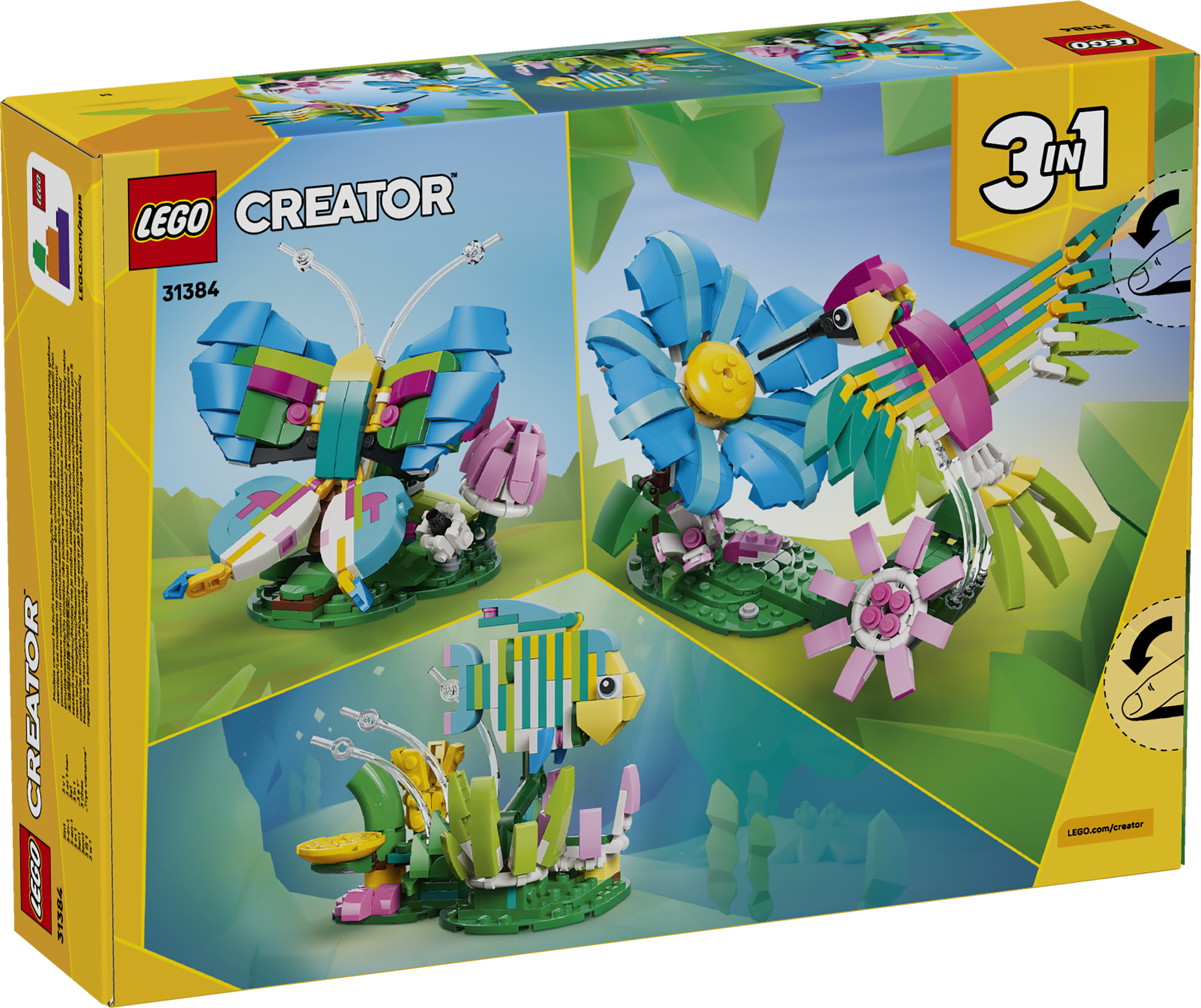 LEGO 31384 Wilde Tiere: Bunter Kolibri