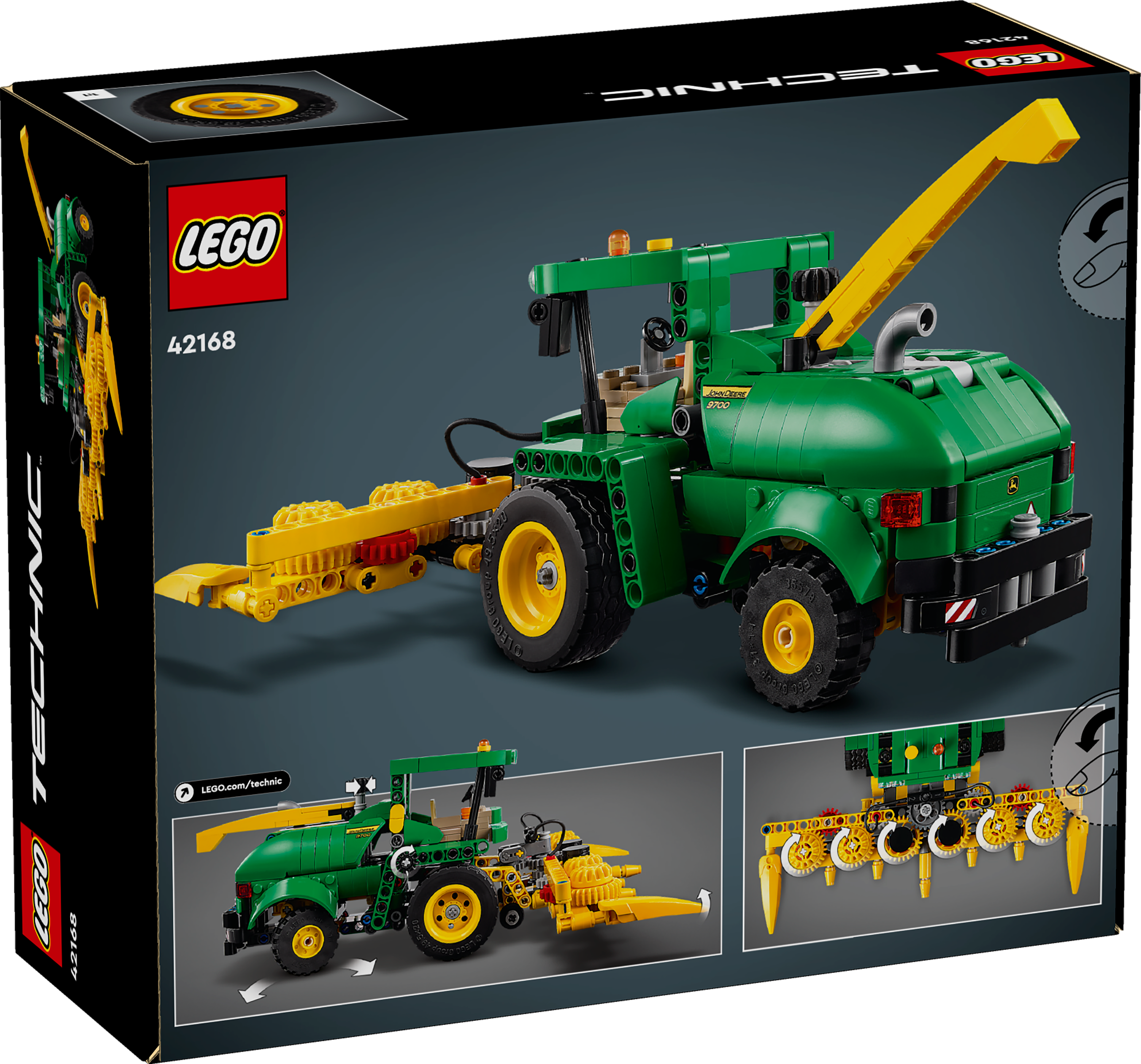 LEGO® Technic 42168 John Deere 9700 Forage Harvester