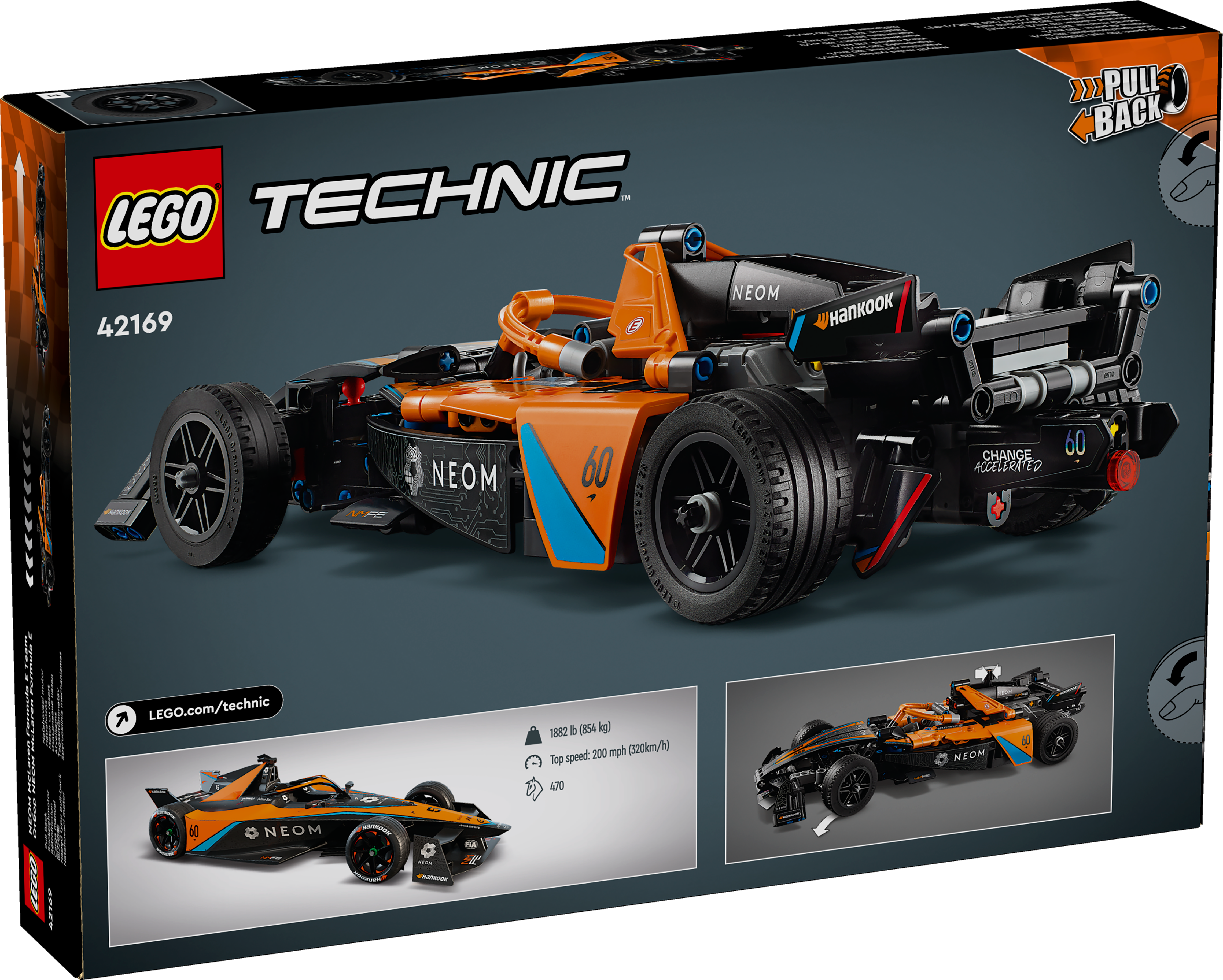 LEGO® Technic 42169 NEOM McLaren Formula E Race Car