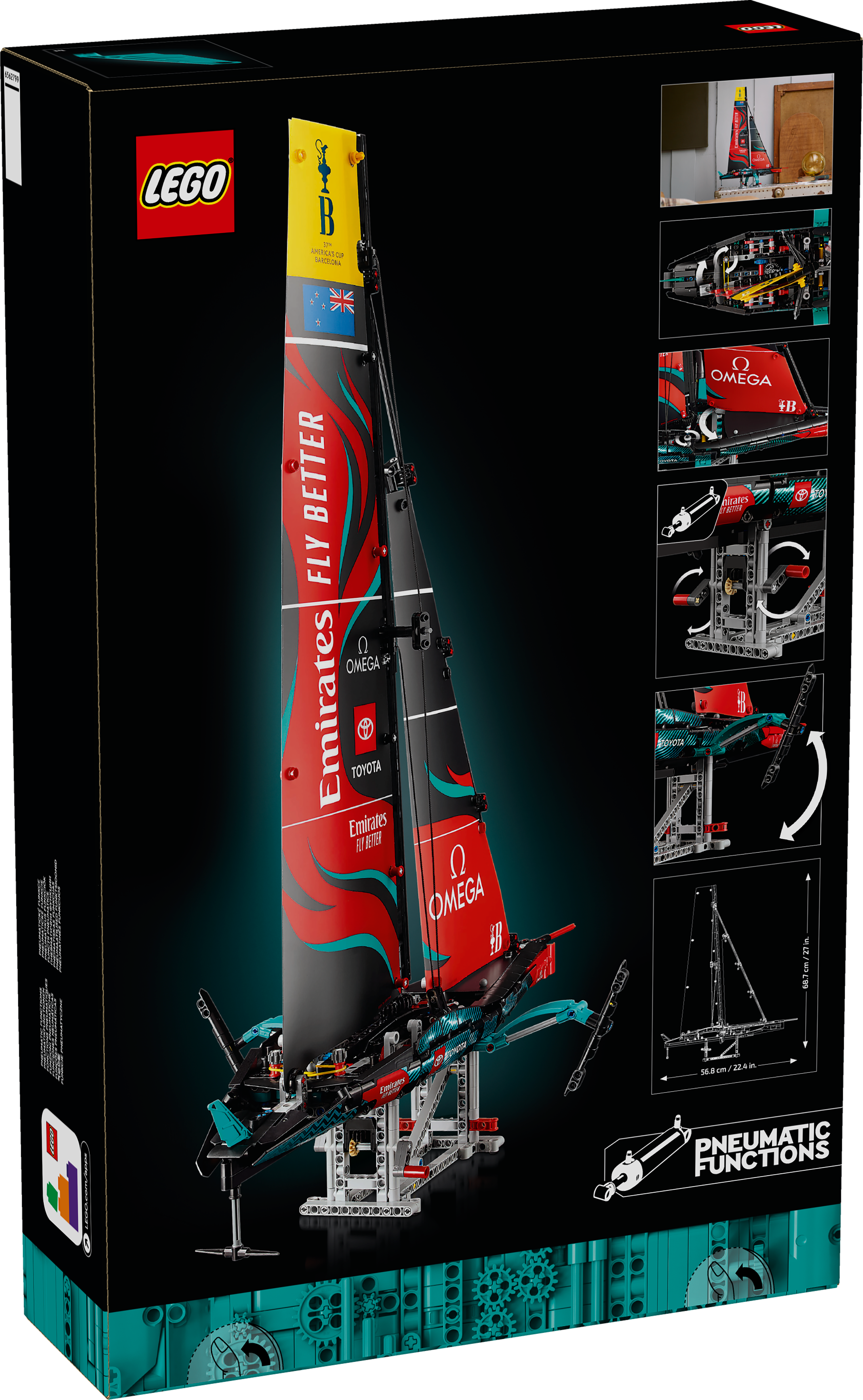 LEGO® Technic 42174 Emirates Team New Zealand AC75 Rennjacht
