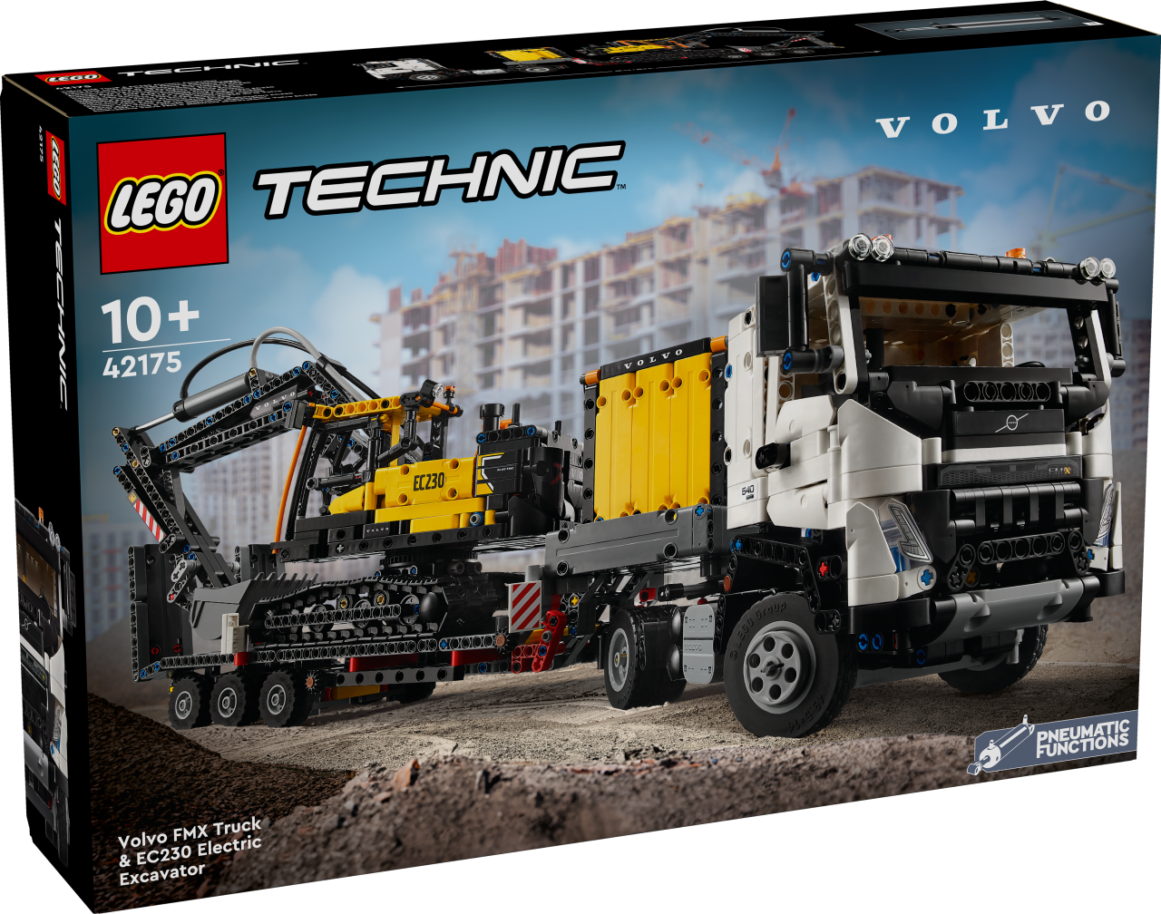 LEGO® Technic 42175 Volvo FMX LKW mit EC230 Electric Raupenbagger