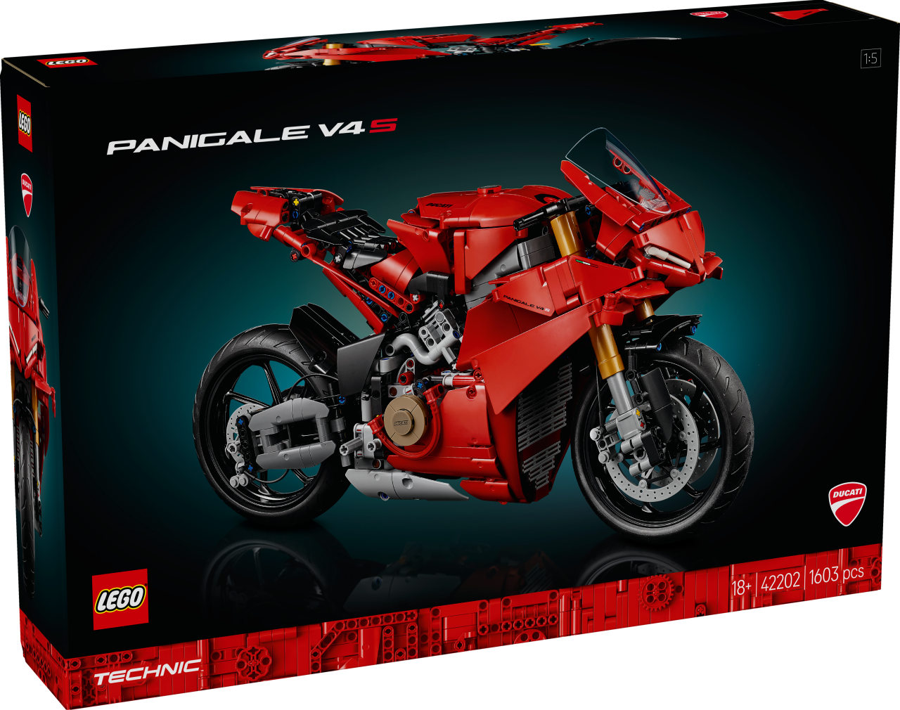 LEGO® Technic 42202 Ducati Panigale V4 S Motorrad