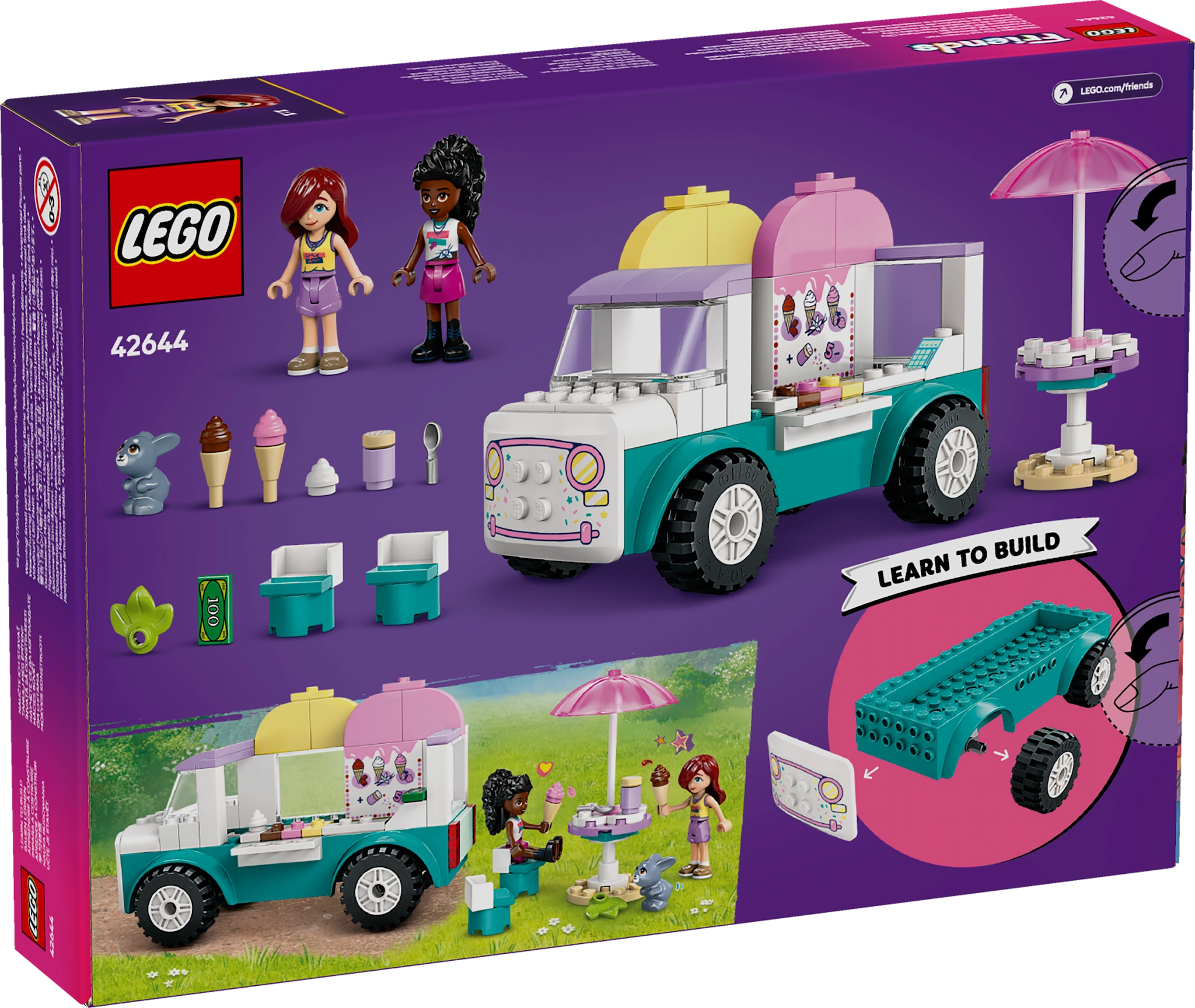 spielzeug eiswagen LEGO® Friends 42644 Heartlake City Eiswagen