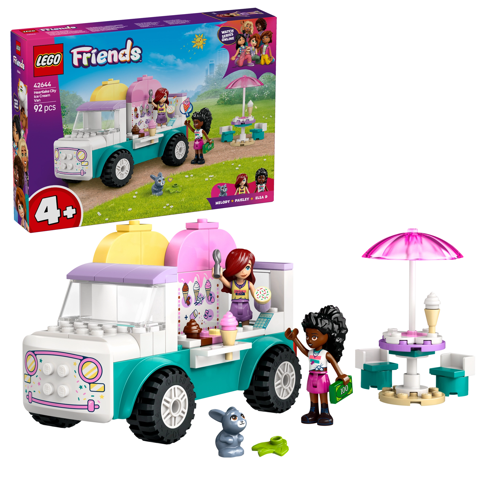 spielzeug eiswagen LEGO® Friends 42644 Heartlake City Eiswagen