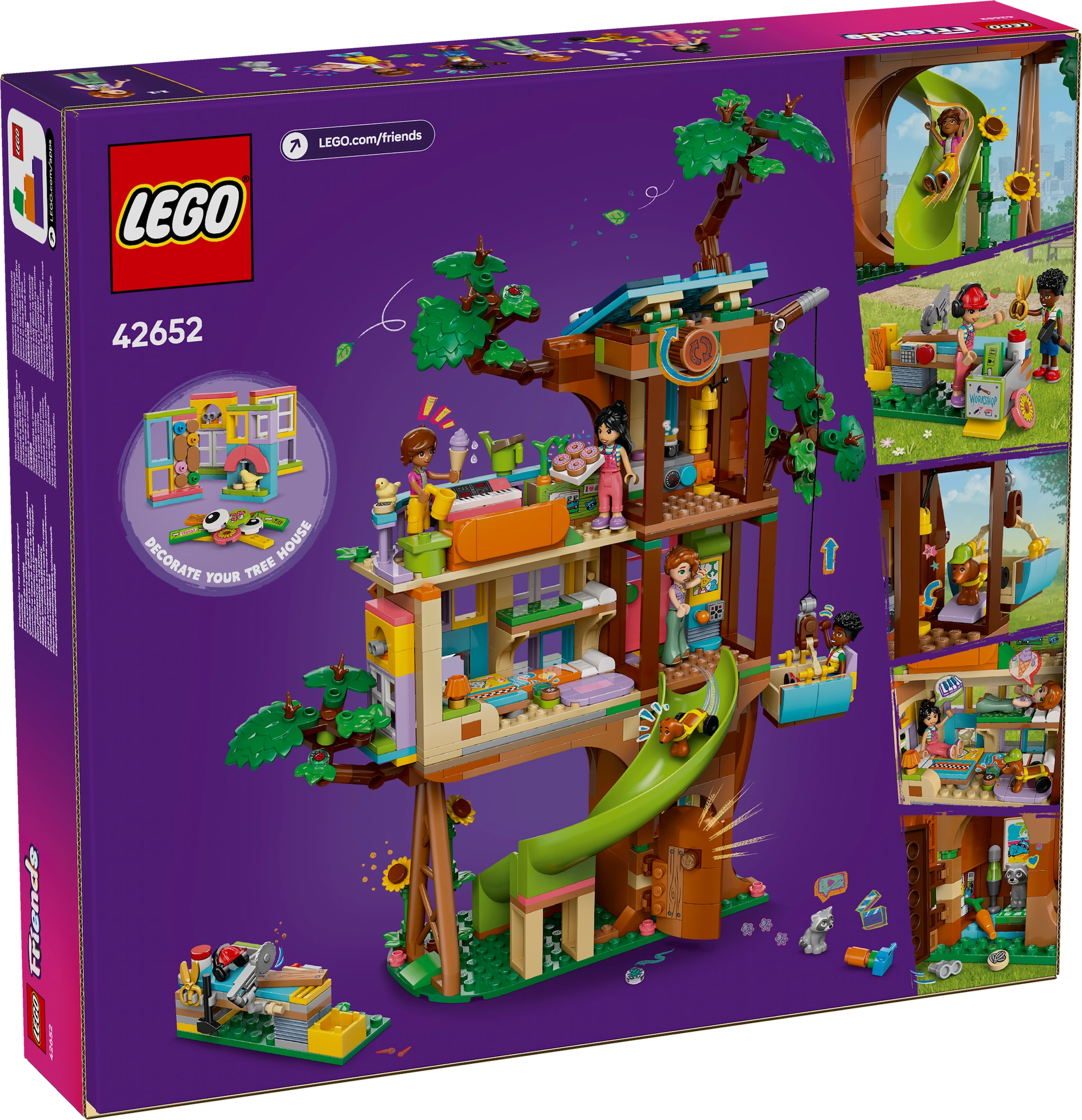 baumhaus kinder spielzeug LEGO® Friends 42652 Baumhaus