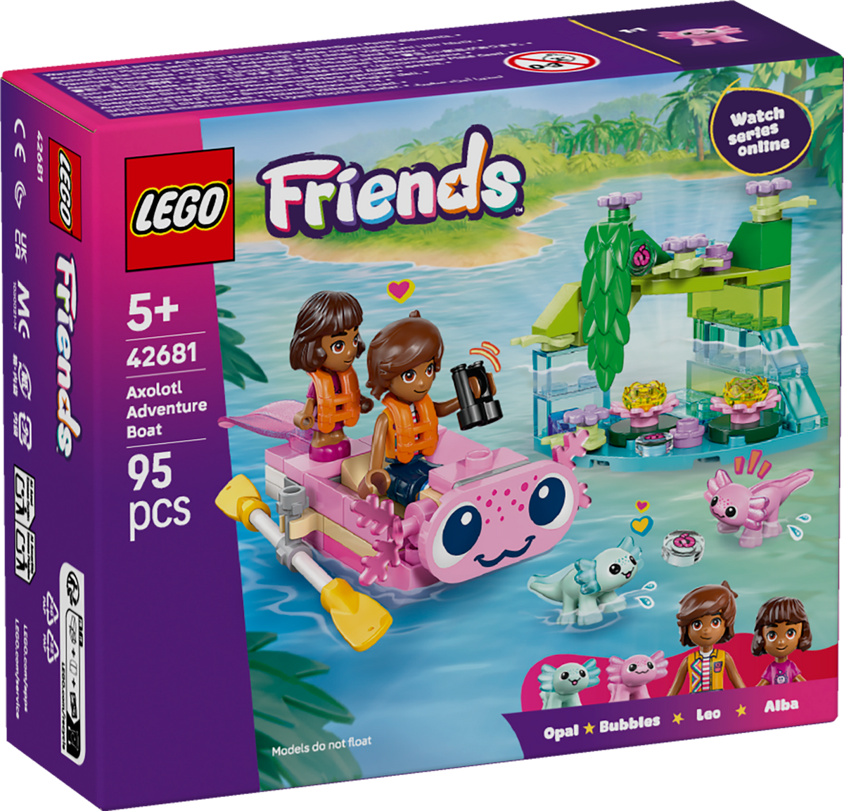 LEGO 42681 Axolotl-Abenteuerboot