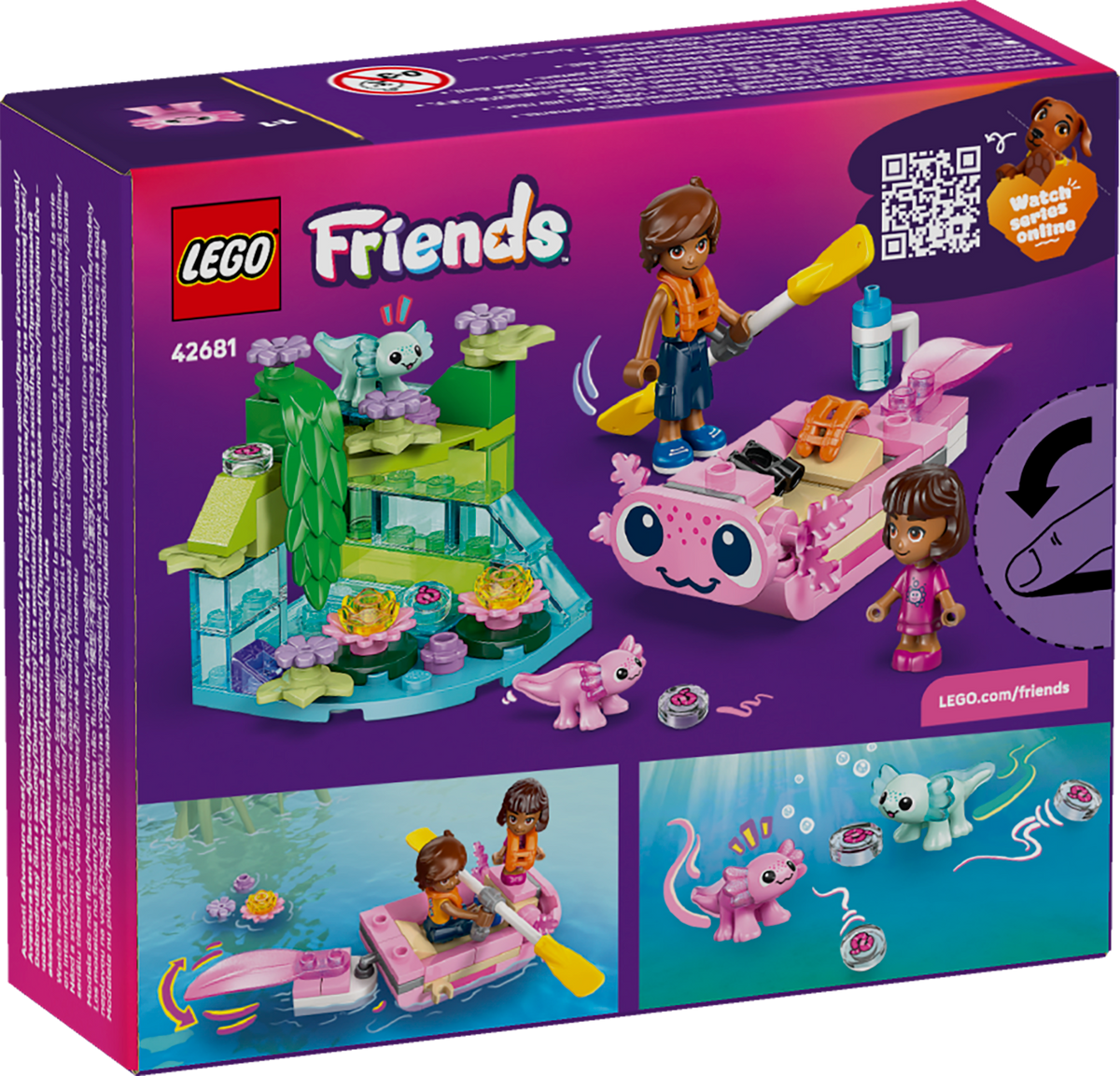 LEGO 42681 Axolotl-Abenteuerboot
