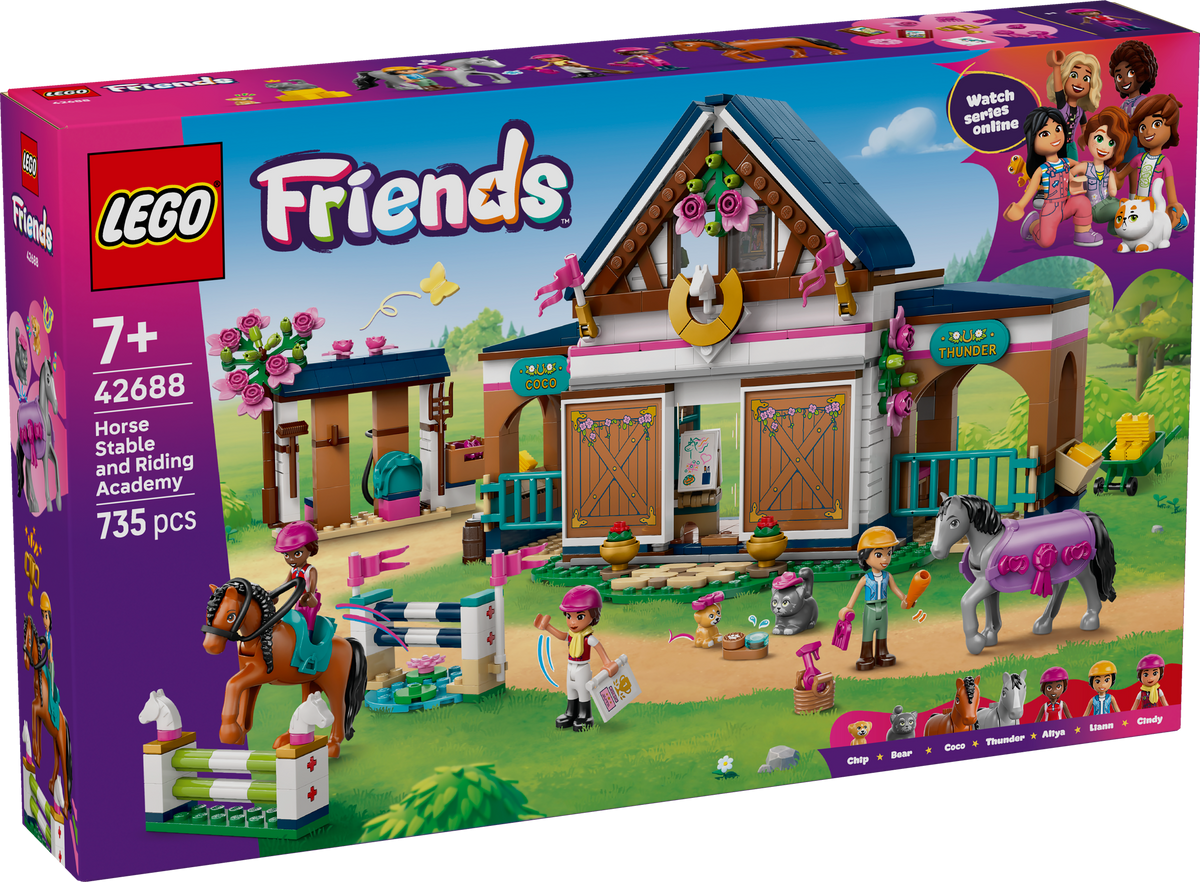 LEGO 42688 Pferdestall und Reitschule
