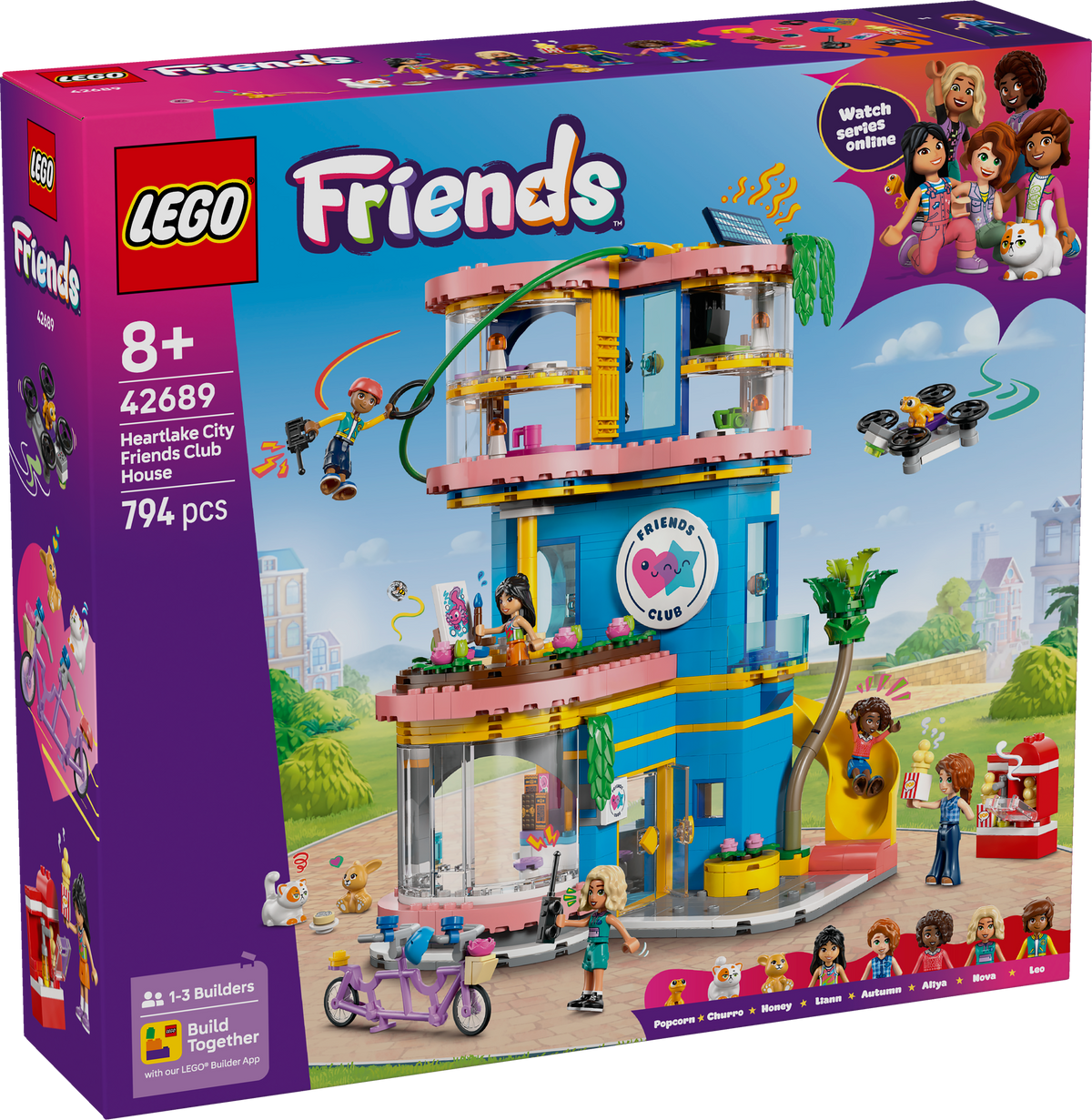 LEGO 42689 Heartlake City Clubhaus der Freunde