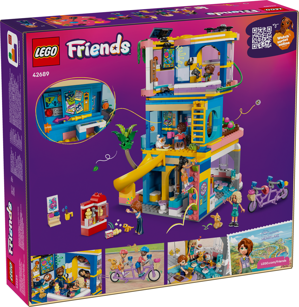 LEGO 42689 Heartlake City Clubhaus der Freunde