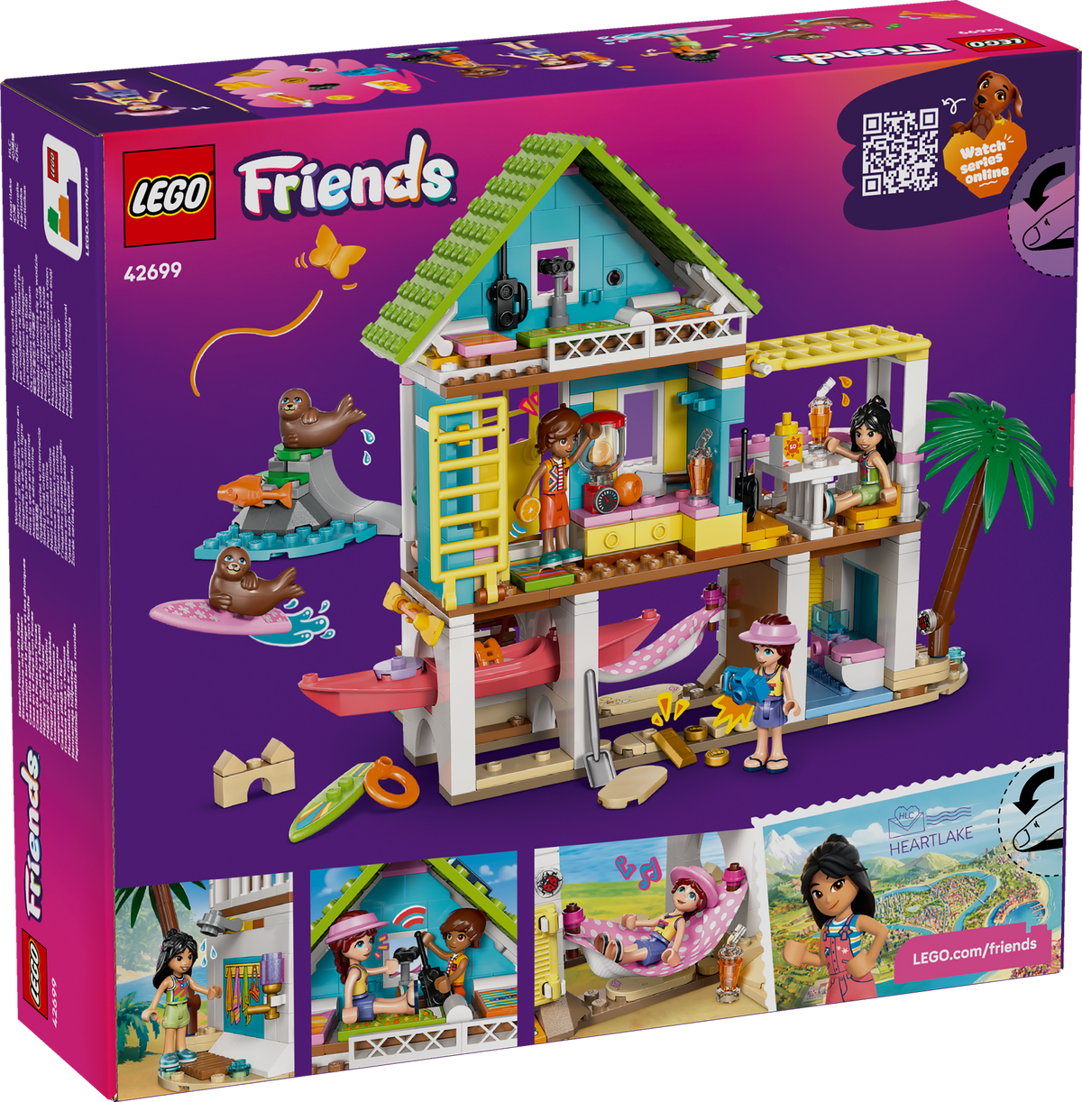LEGO 42699 Strandhaus mit Robben