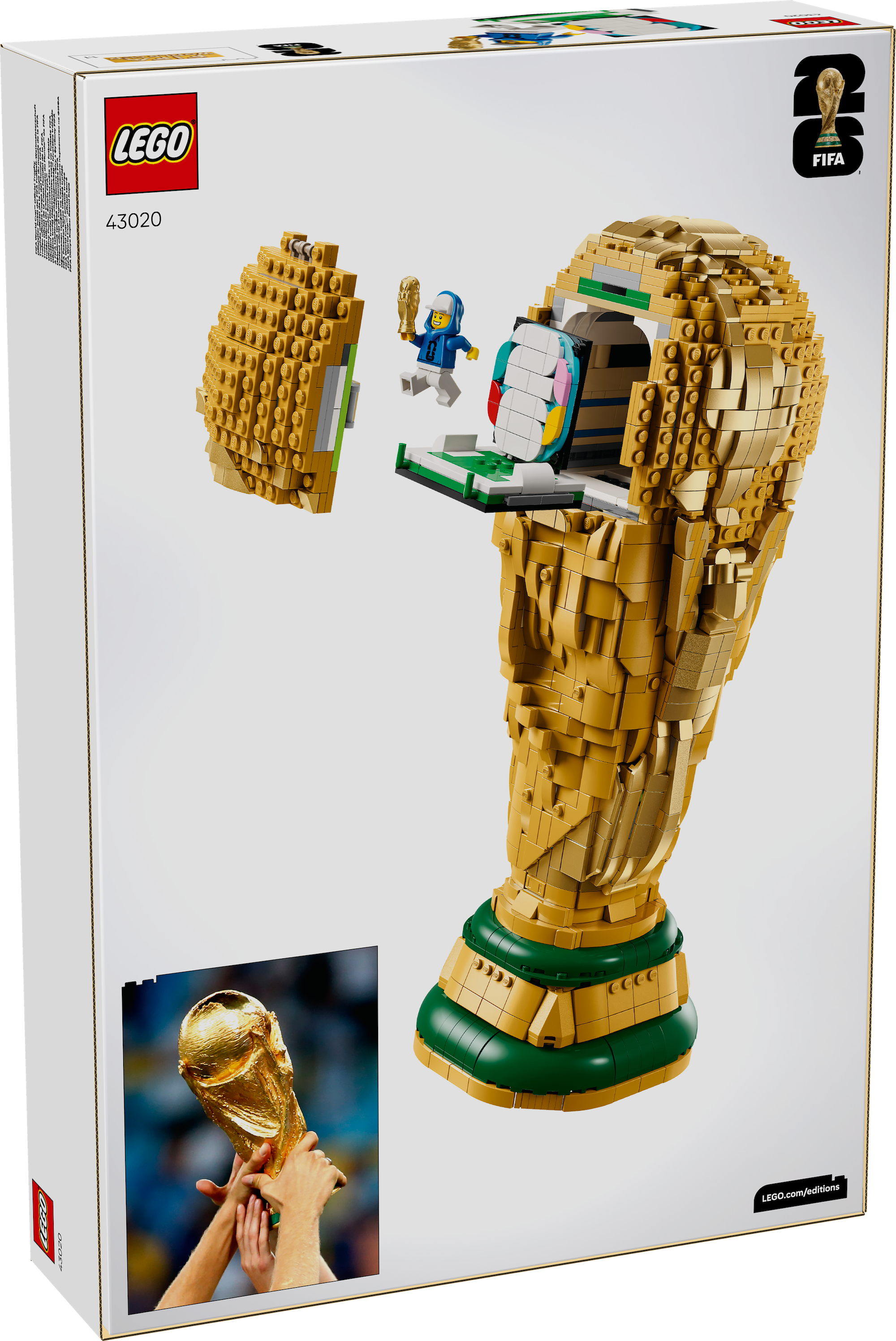 LEGO 43020 Offizieller Pokal der FIFA Fußball-Weltmeisterschaft