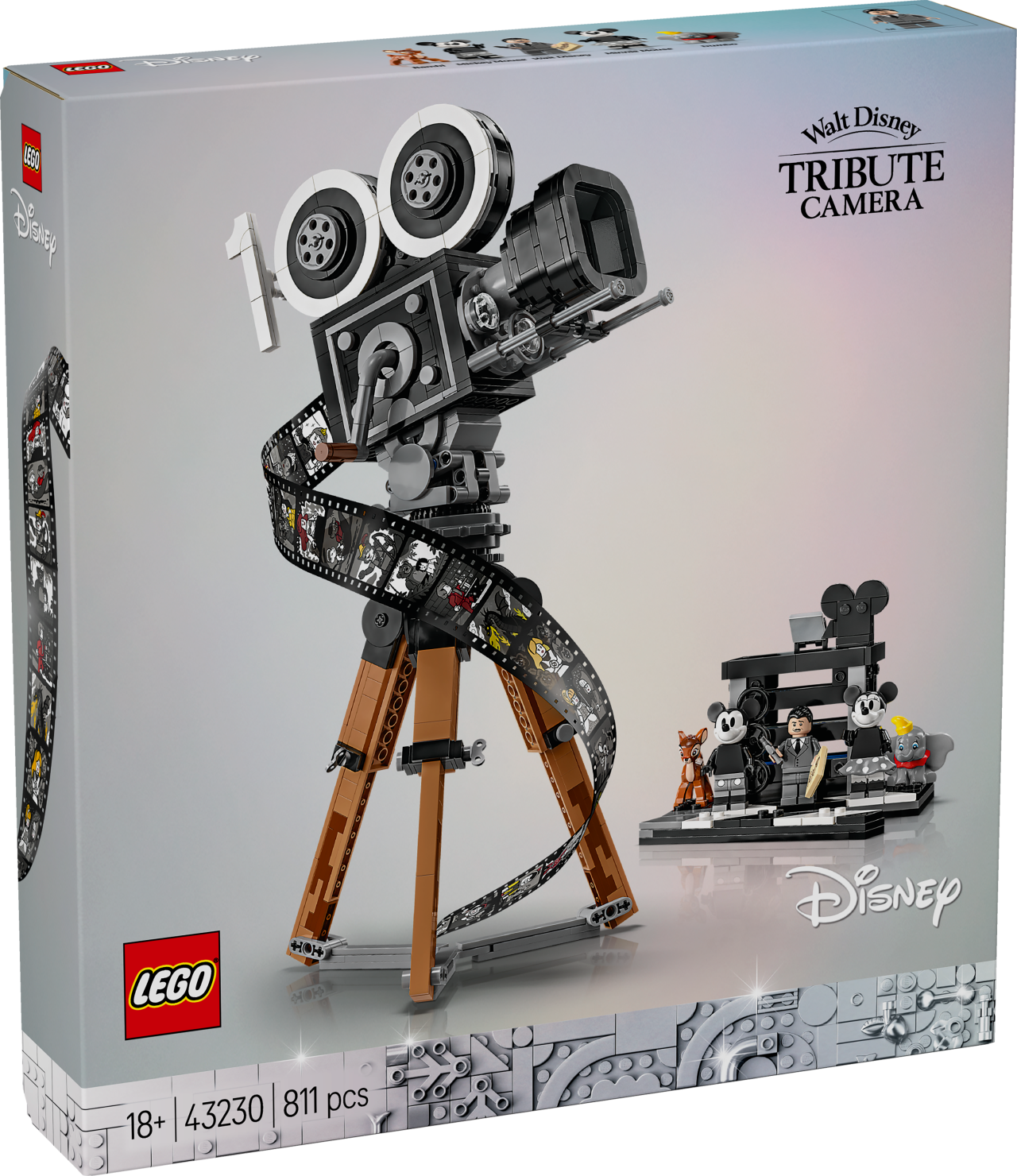 LEGO® Disney Classic 43230 Kamera – Hommage an Walt Disney