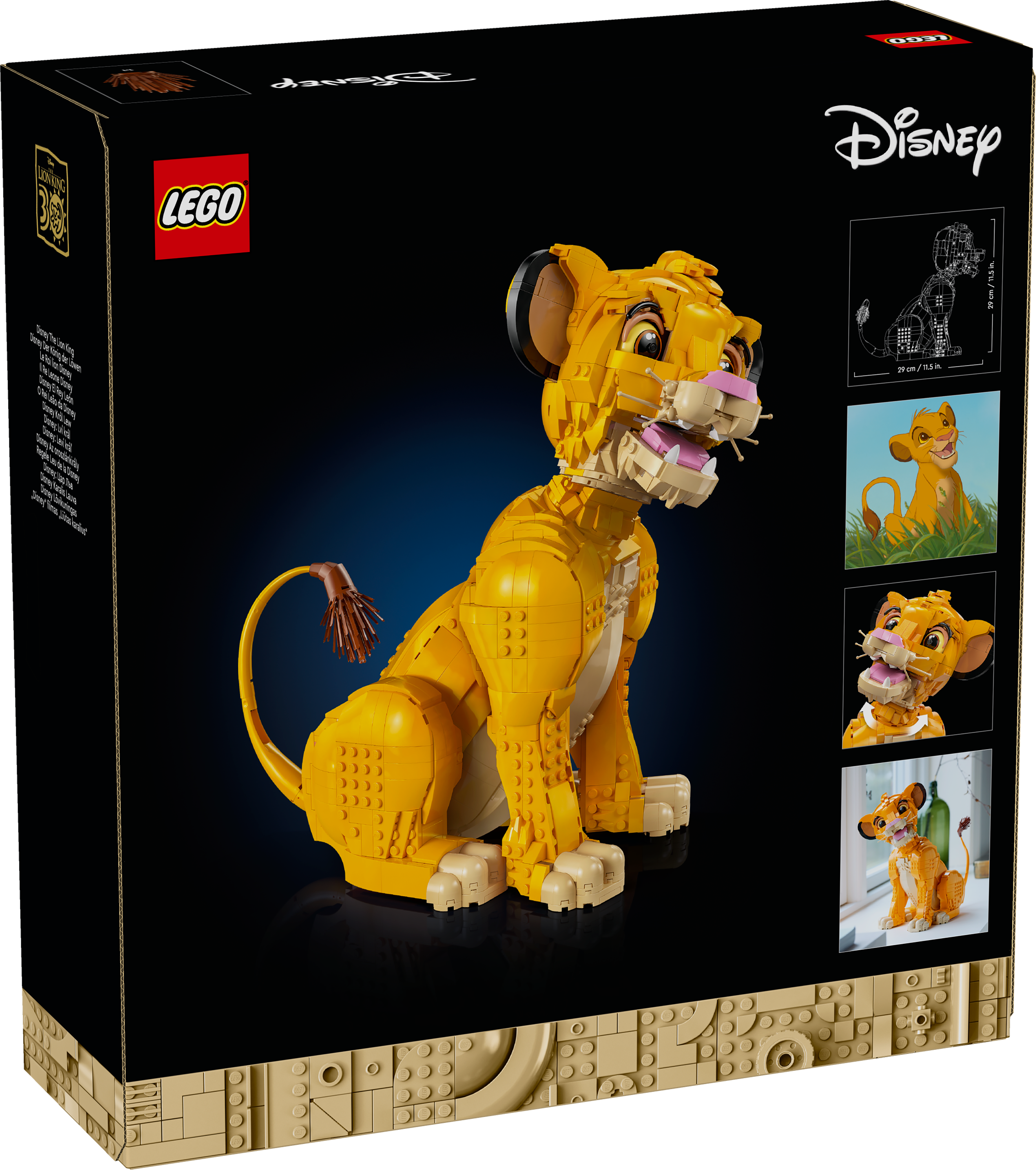 LEGO® Disney Classic 43247 Simba, der junge König der Löwen