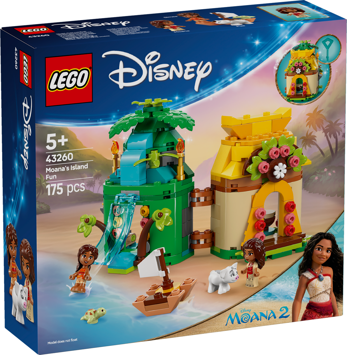 LEGO 43260 Vaianas Inselspaß