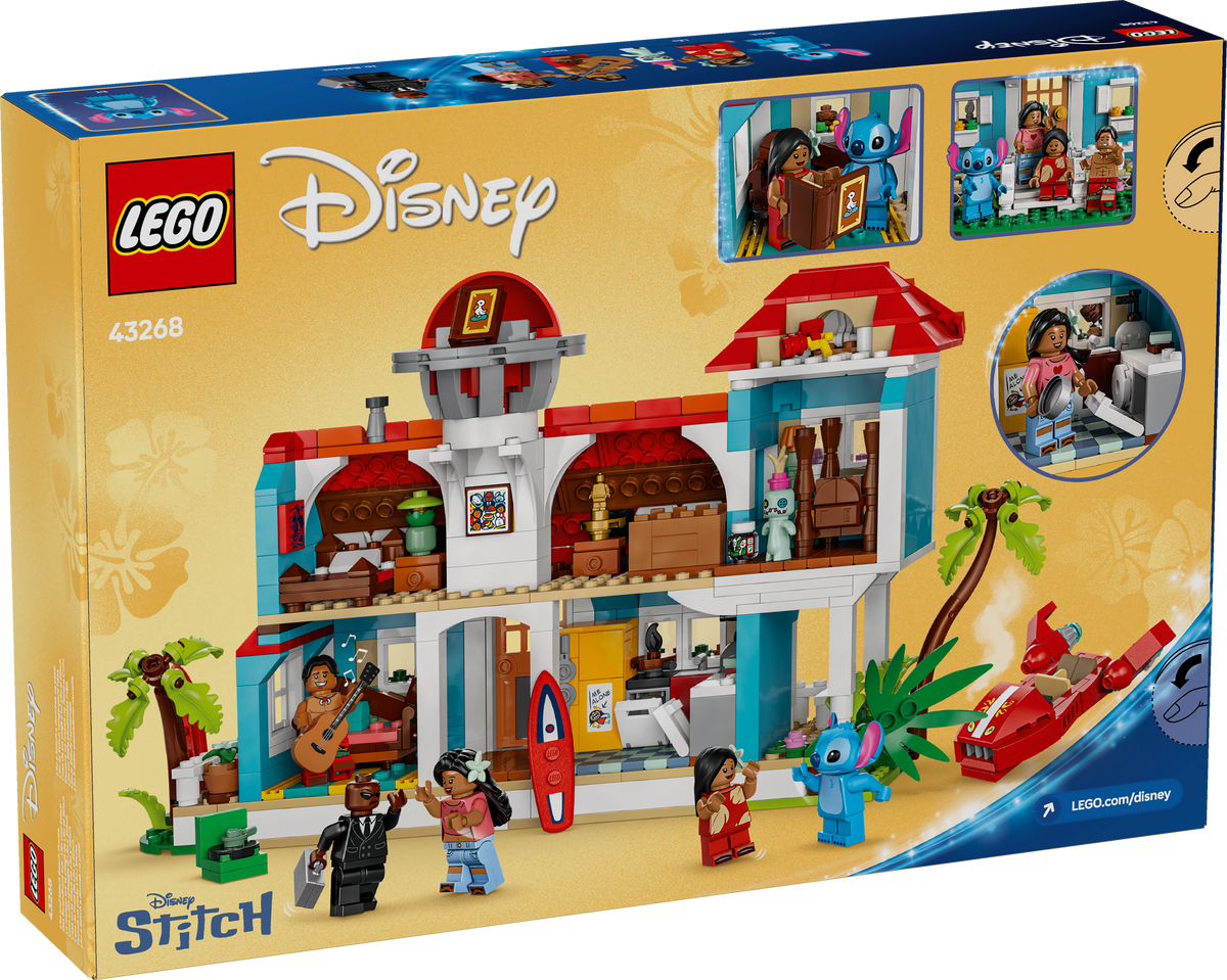 LEGO 43268 Das Strandhaus aus „Lilo und Stitch“