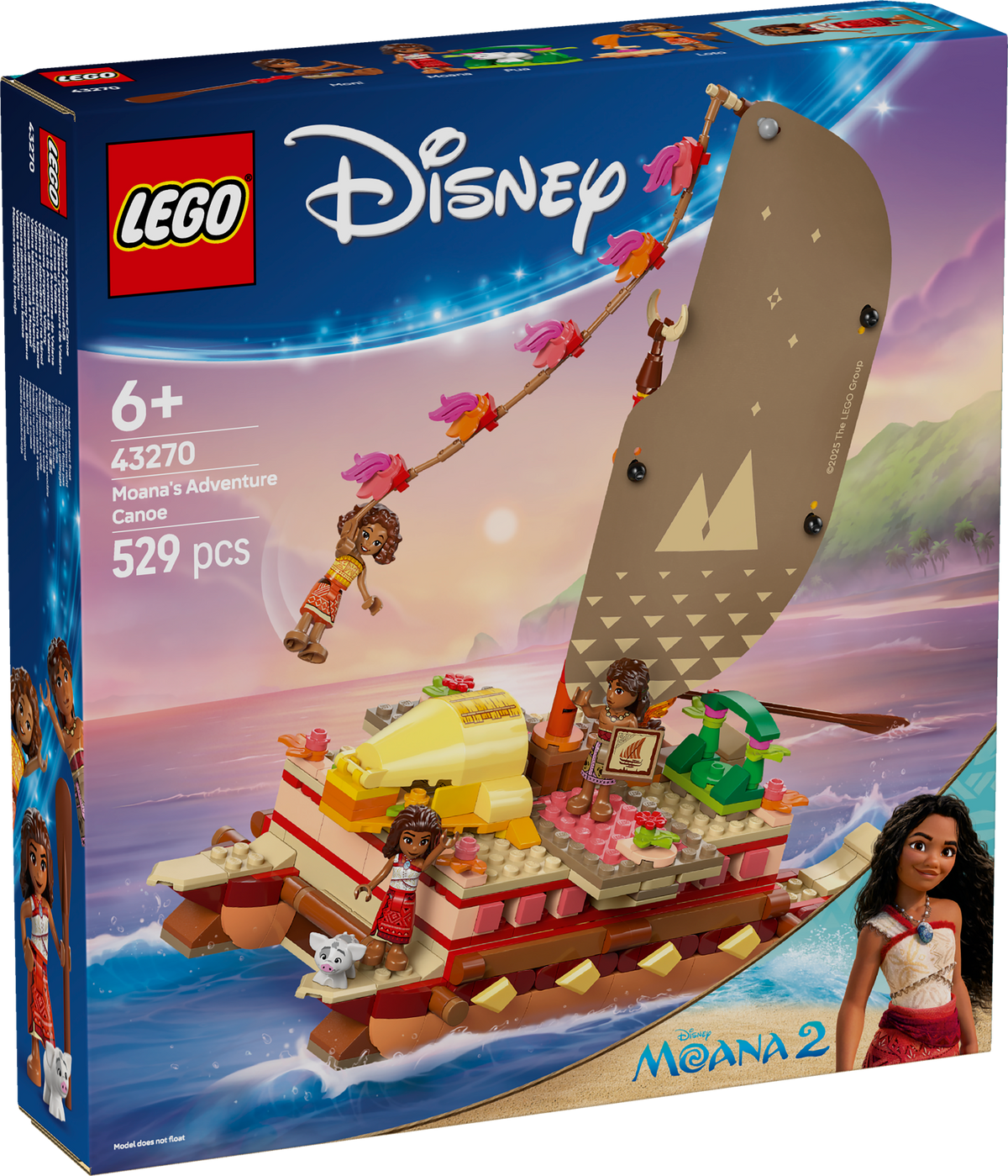LEGO 43270 Vaianas Abenteuerfloß