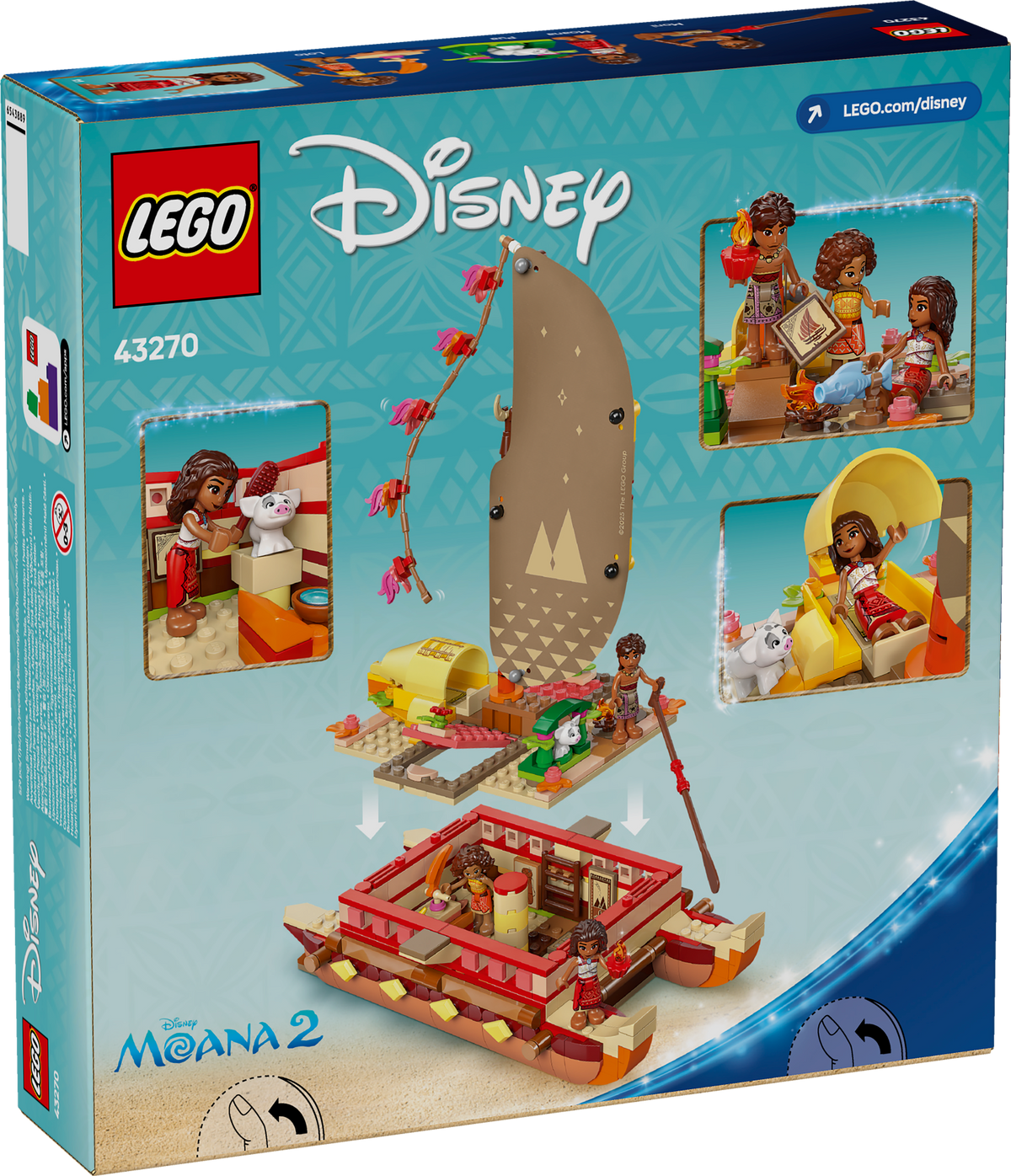 LEGO 43270 Vaianas Abenteuerfloß