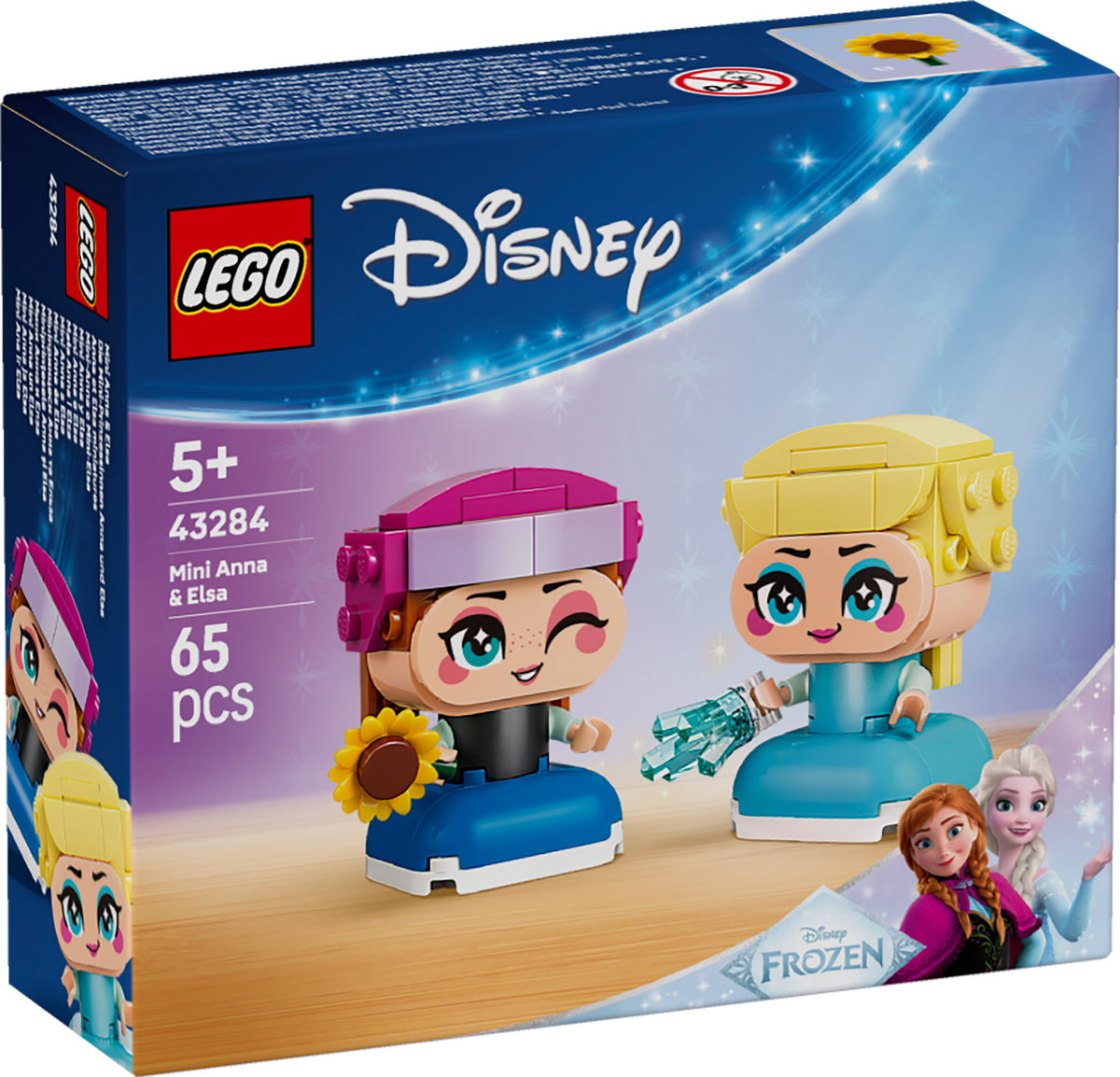 LEGO 43284 Die Mini-Prinzessinnen Anna und Elsa
