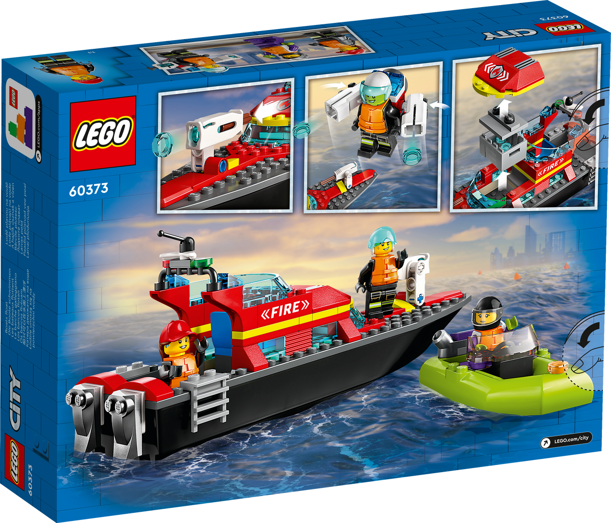 LEGO 60373 Feuerwehrboot