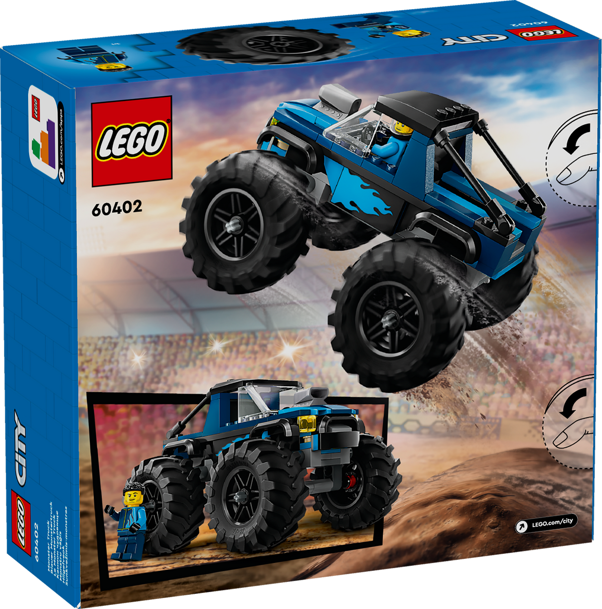 LEGO 60402 Blauer Monstertruck