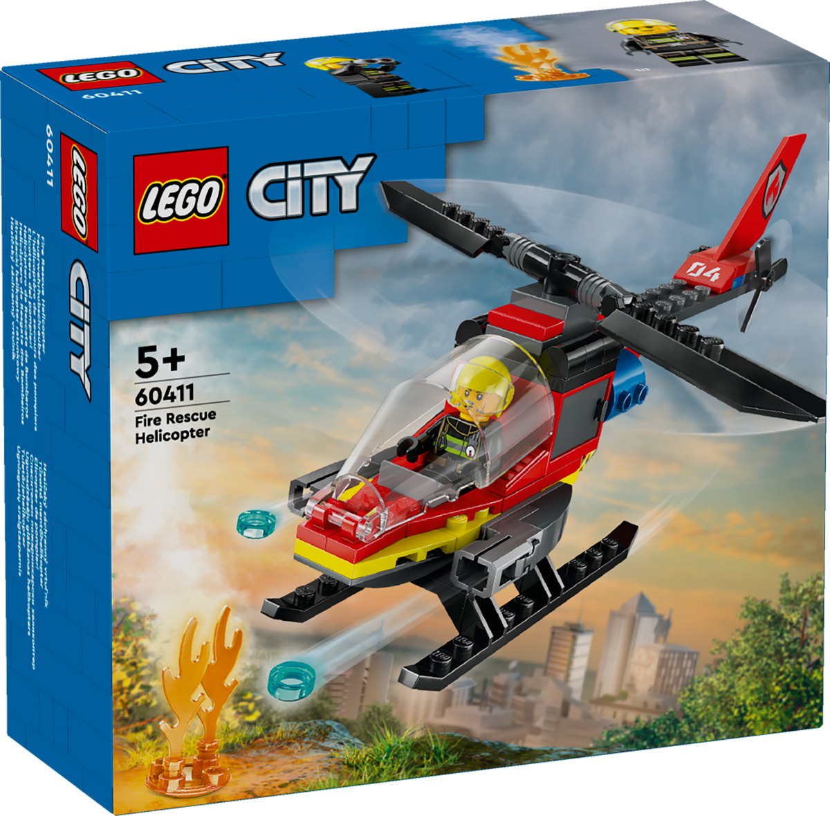 LEGO 60411 Feuerwehrhubschrauber