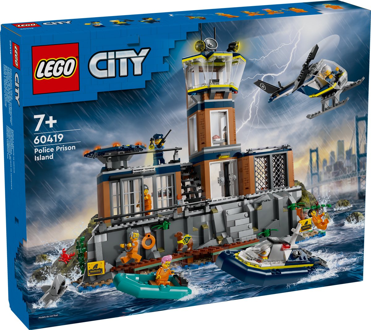LEGO 60419 Polizeistation auf der Gefängnisinsel