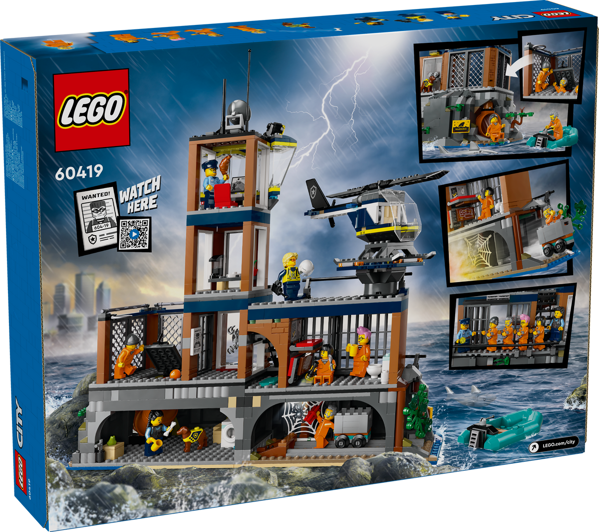 LEGO 60419 Polizeistation auf der Gefängnisinsel