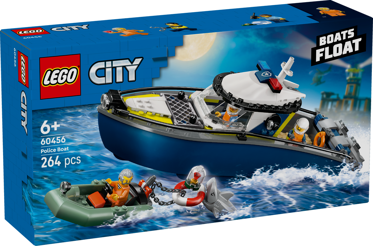 LEGO 60456 Verfolgungsjagd im Polizeiboot
