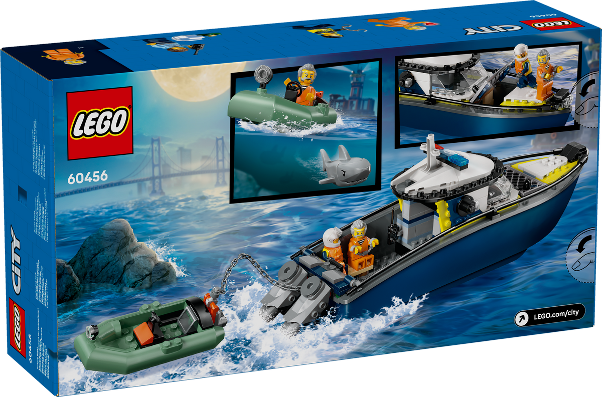 LEGO 60456 Verfolgungsjagd im Polizeiboot