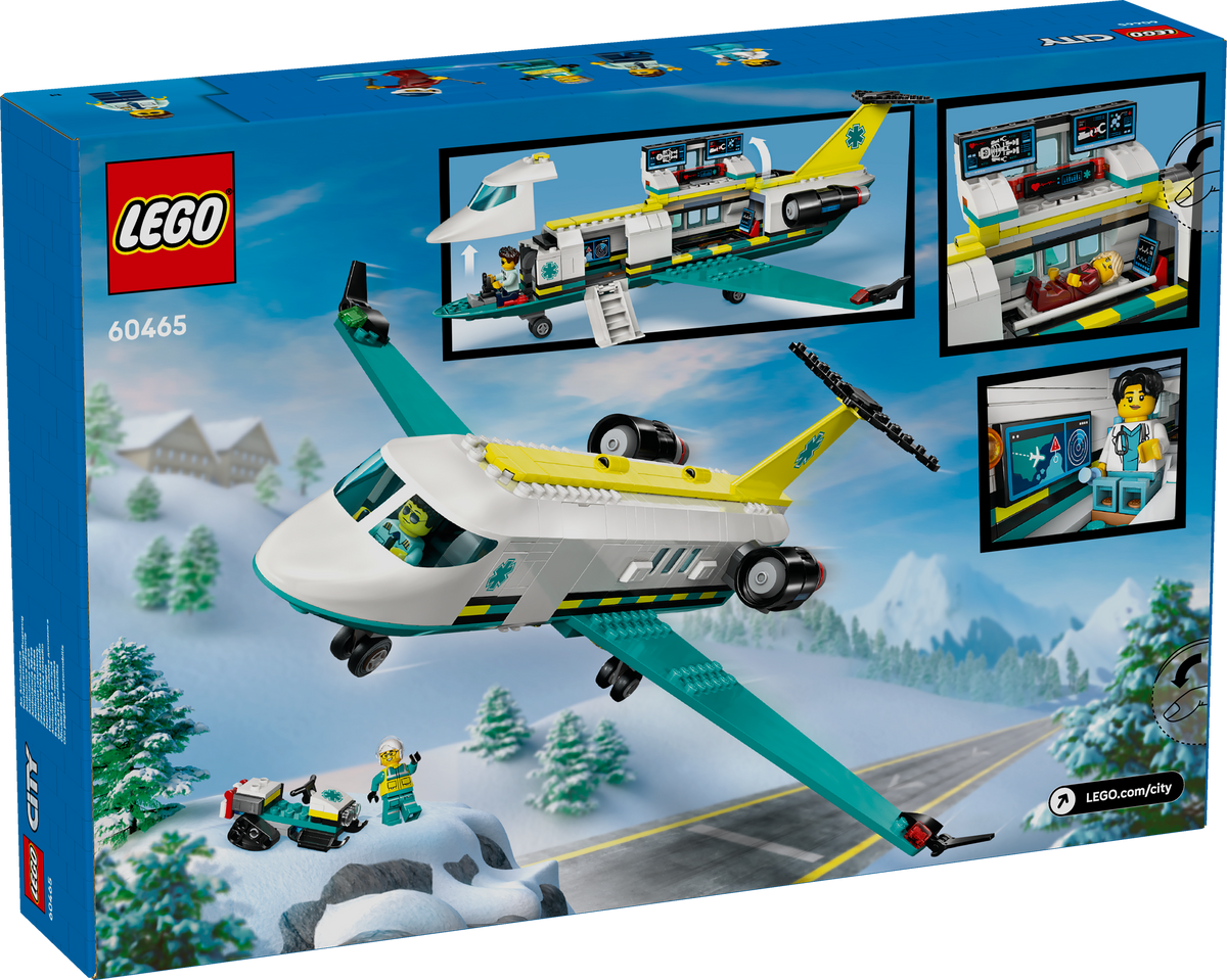 LEGO 60465 Notfallrettungsflugzeug