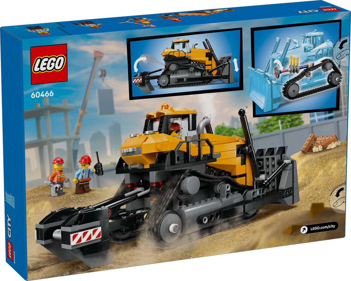 LEGO 60466 Gelber Bulldozer