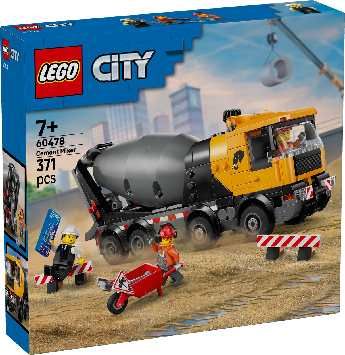 LEGO 60478 Betonmischer