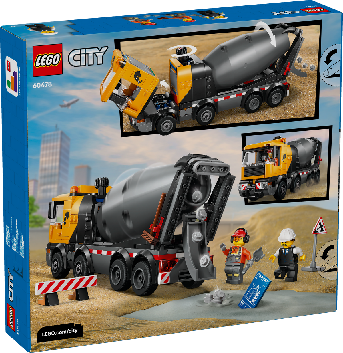 LEGO 60478 Betonmischer